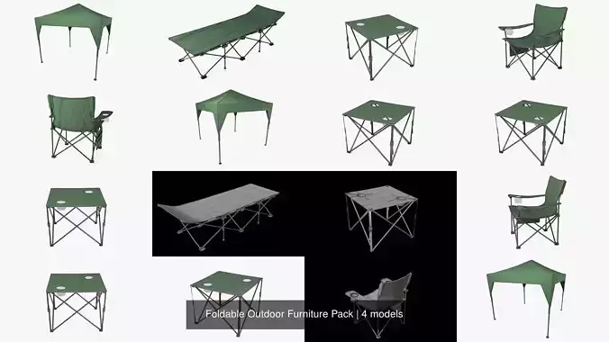 Foldable Outdoor Furniture Pack
