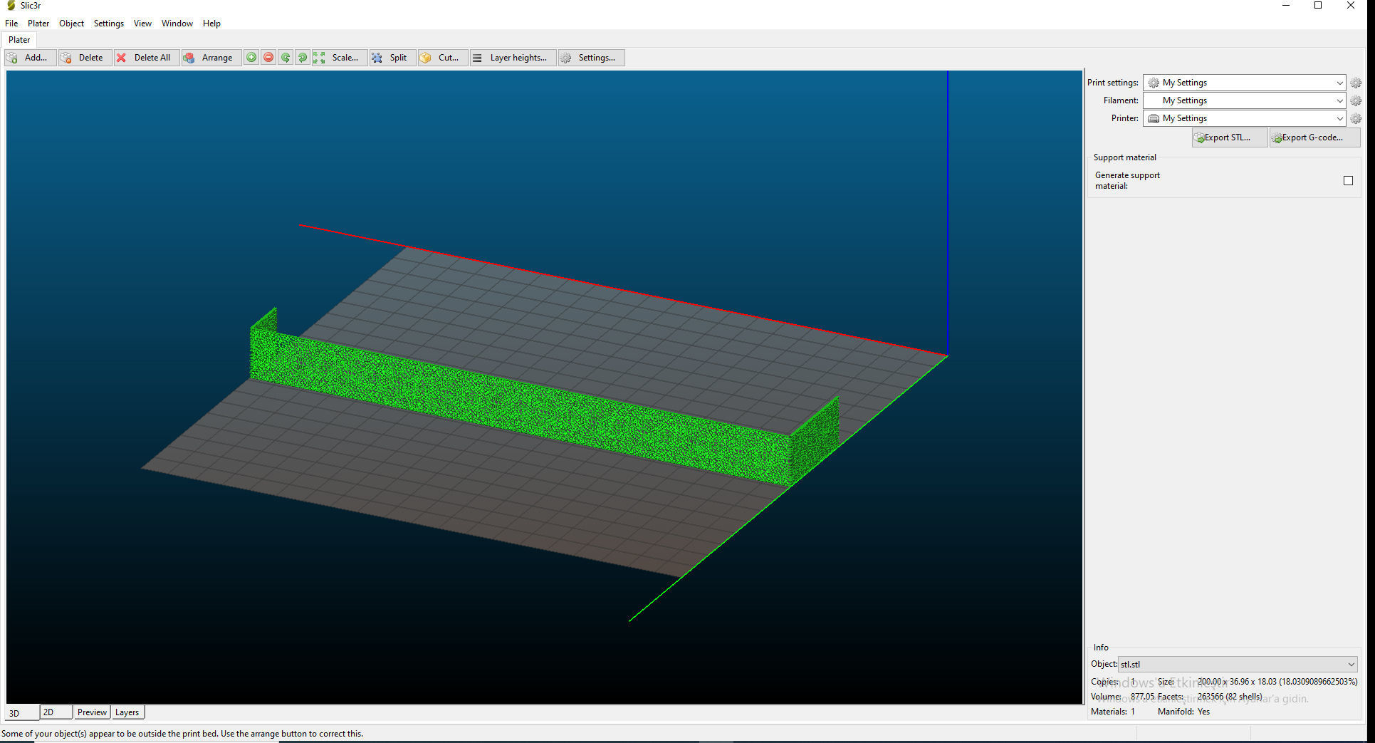 FANCE hexagonal structure 3D print model_7