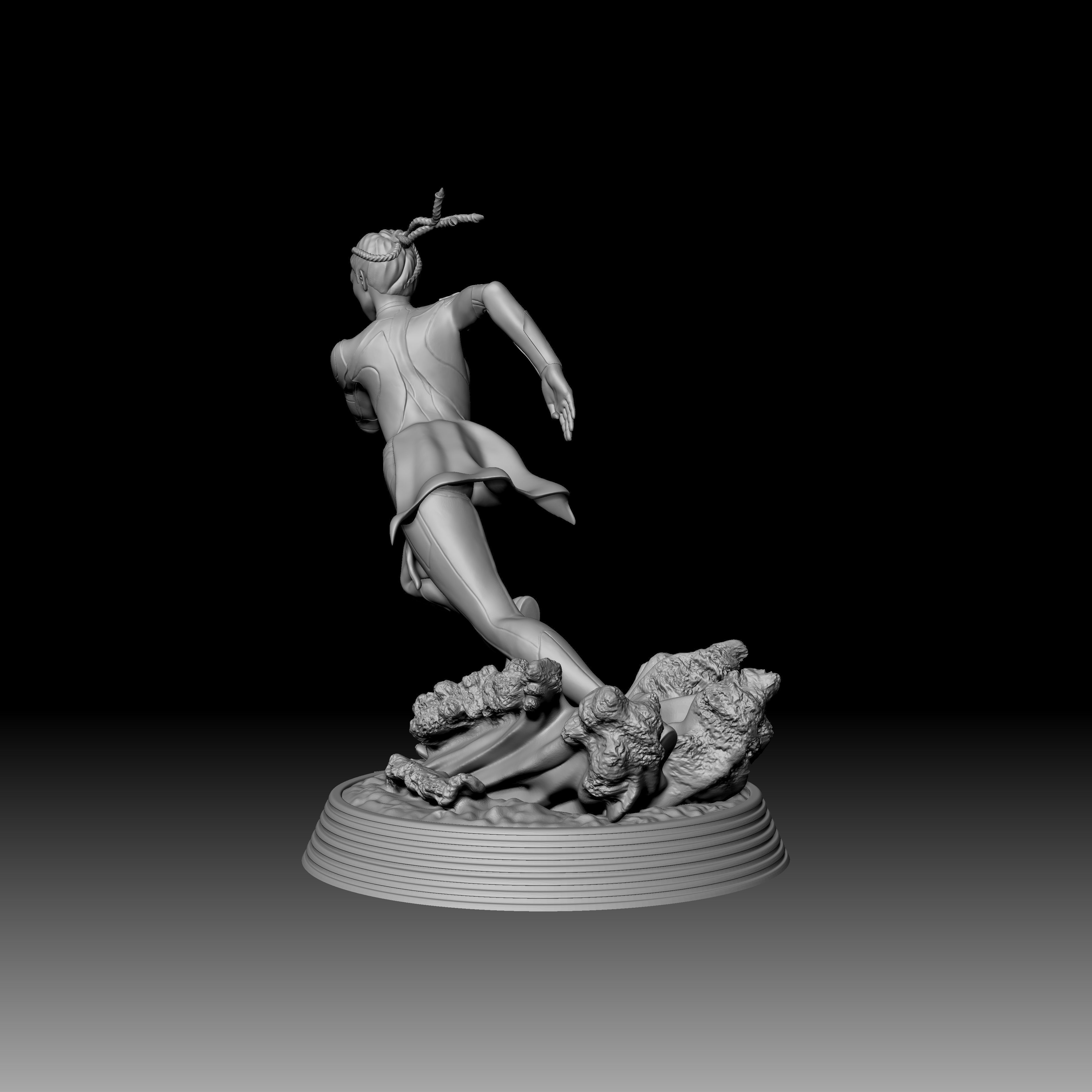 Makkari Eternals - Marvel MCU Version 3D print model_11