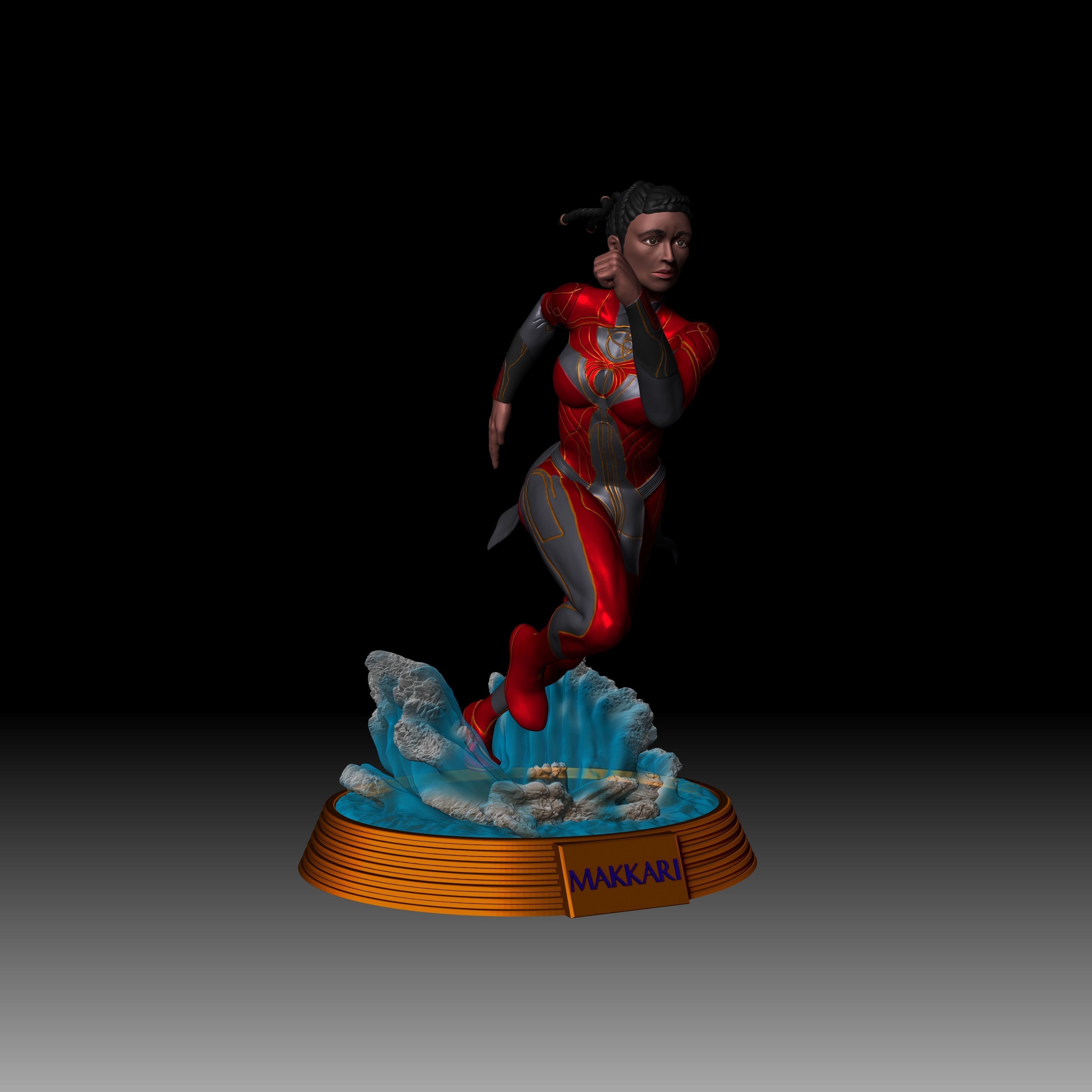 Makkari Eternals - Marvel MCU Version 3D print model_7