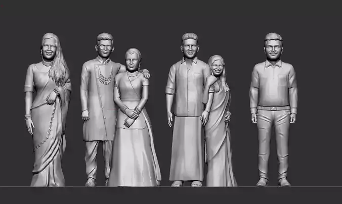 miniature for 3d printing