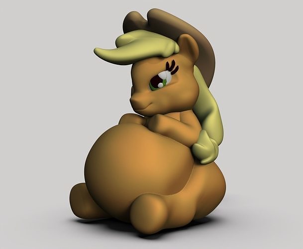 Applejack - Fat Version 3D print model