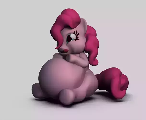 Pinkie Pie - Fat Version 3D print model