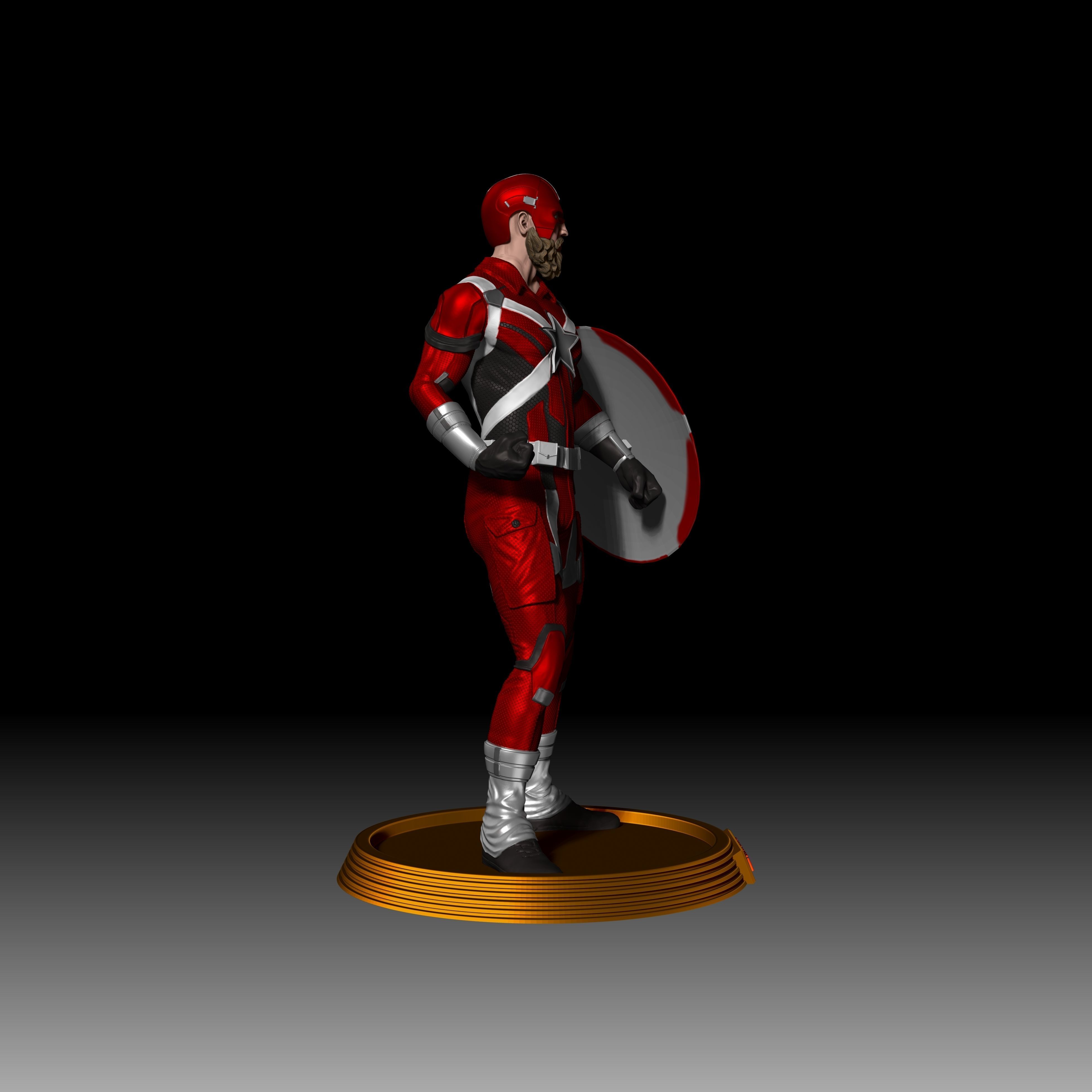 Red Guardian - Black Widow Movie Version 3D print model_6