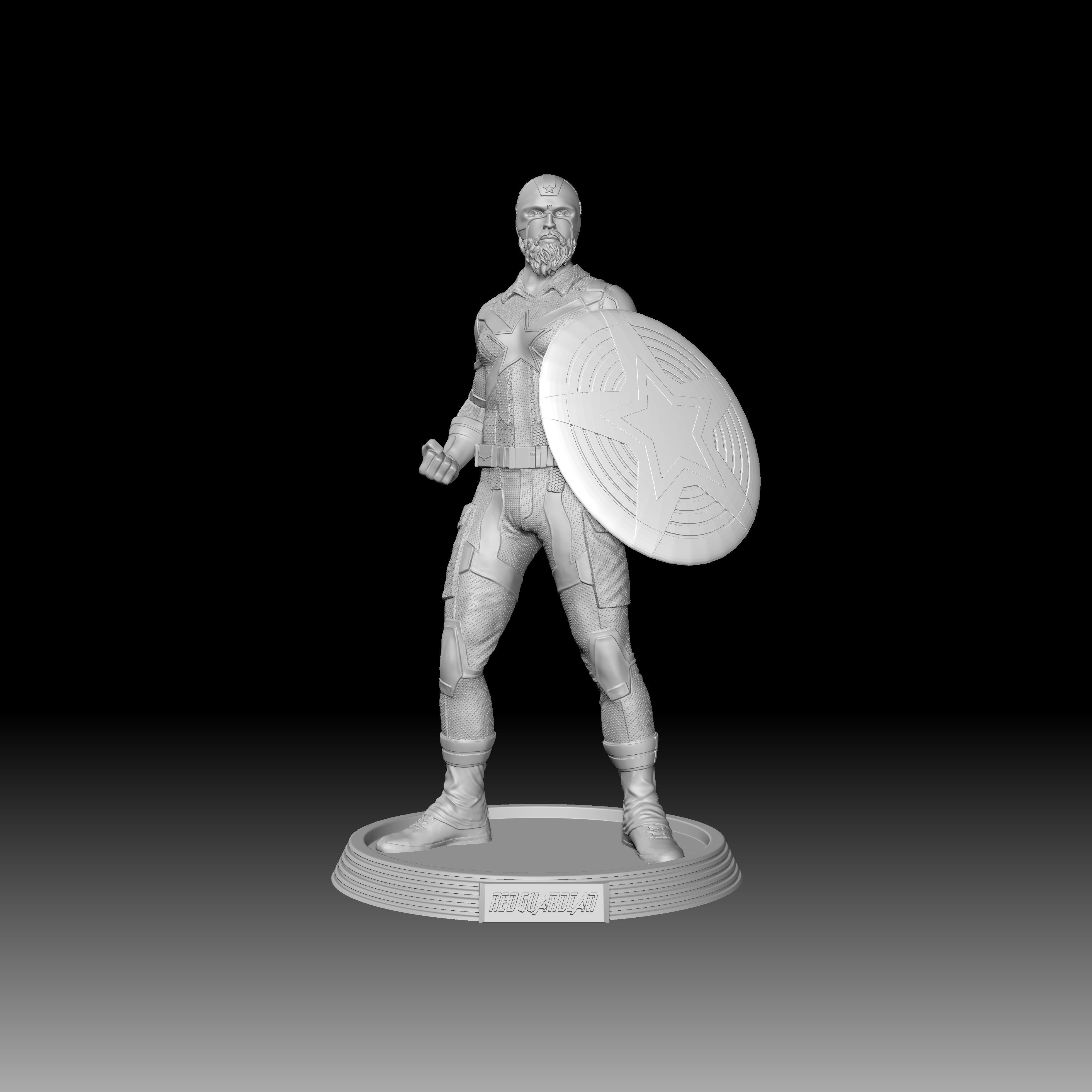 Red Guardian - Black Widow Movie Version 3D print model_8