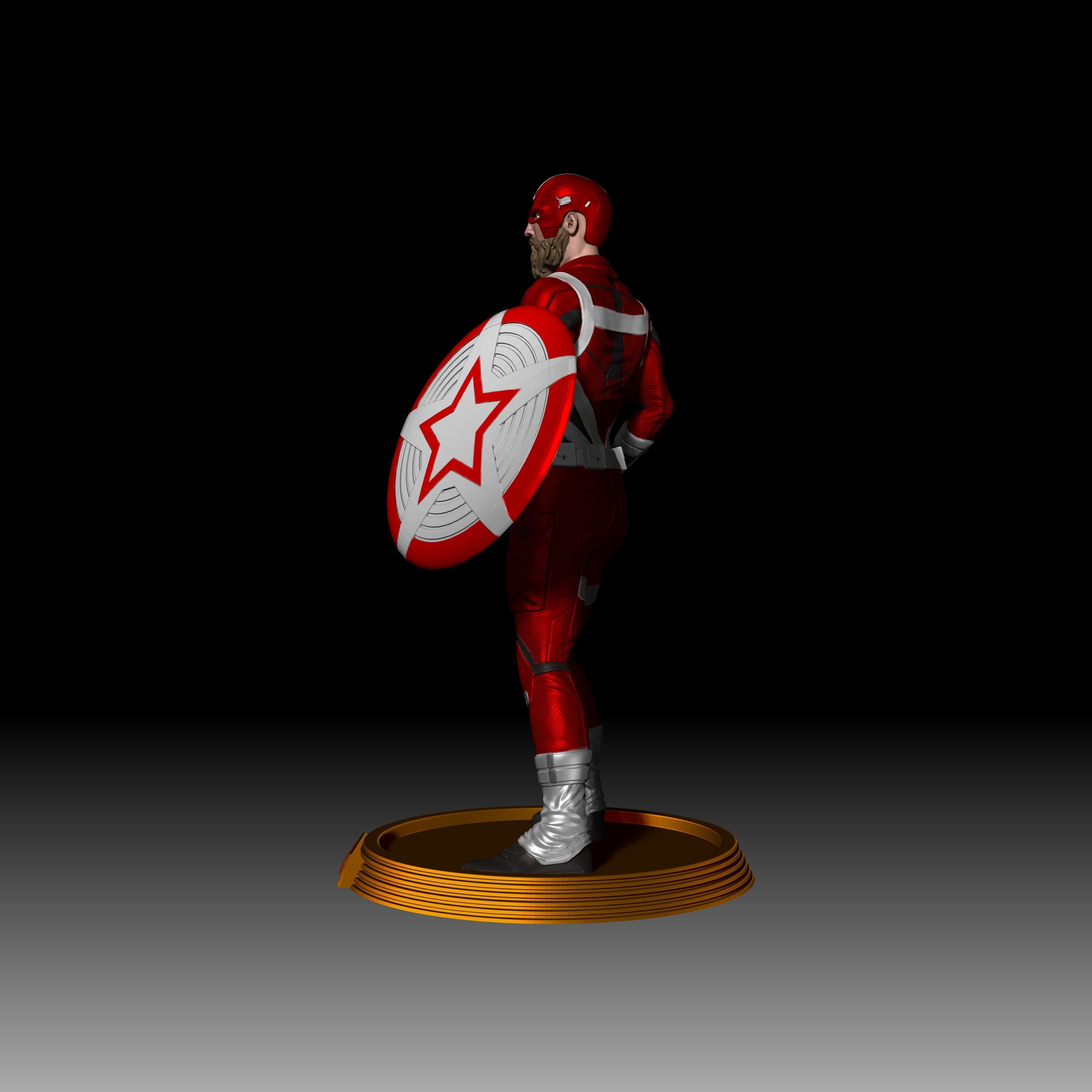 Red Guardian - Black Widow Movie Version 3D print model_2