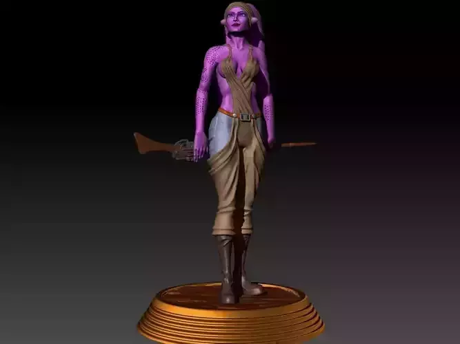 Suu Lawquane - Clone Wars Series Version - Star Wars 3D print model