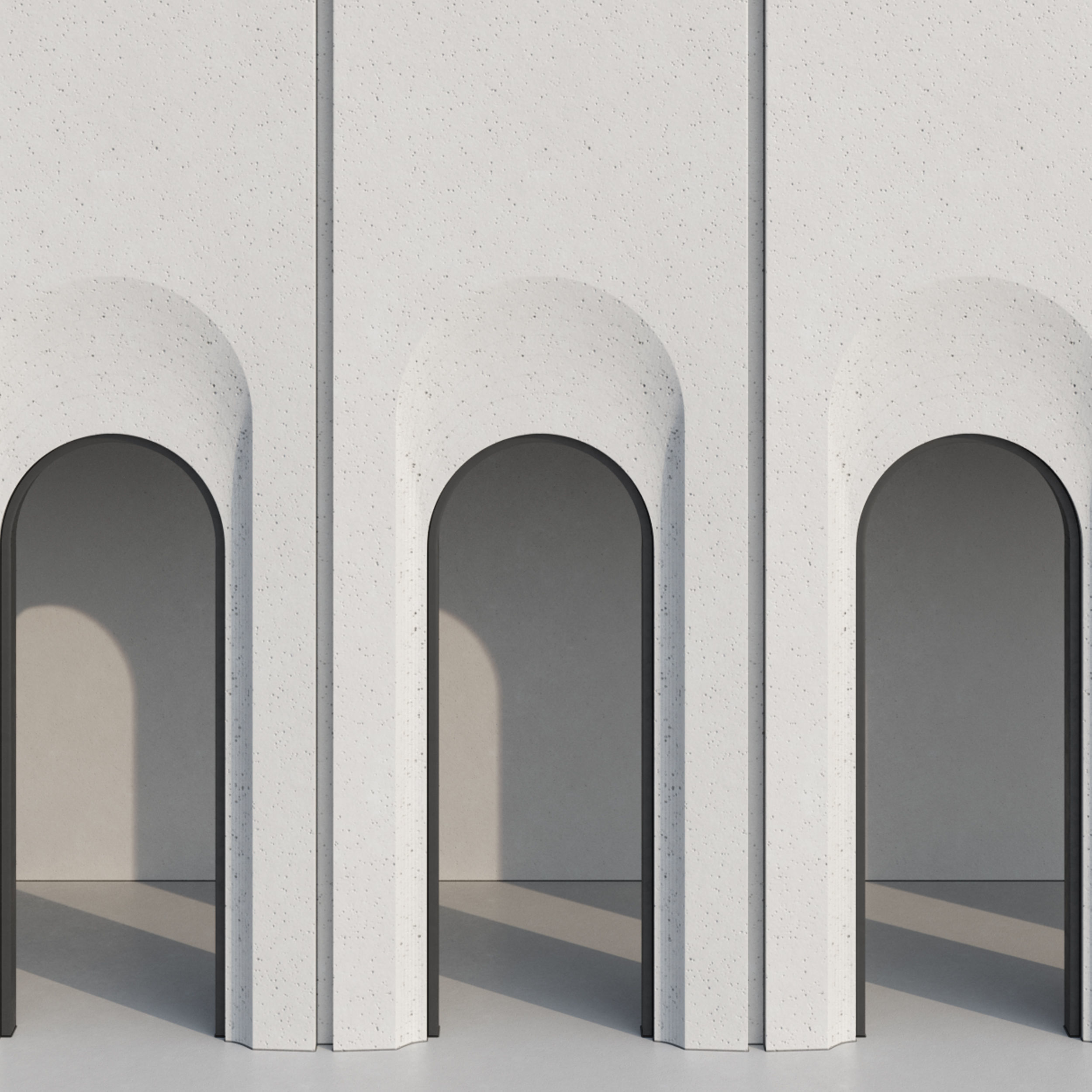 Modern Facade V 01 Low-poly 3D model_4