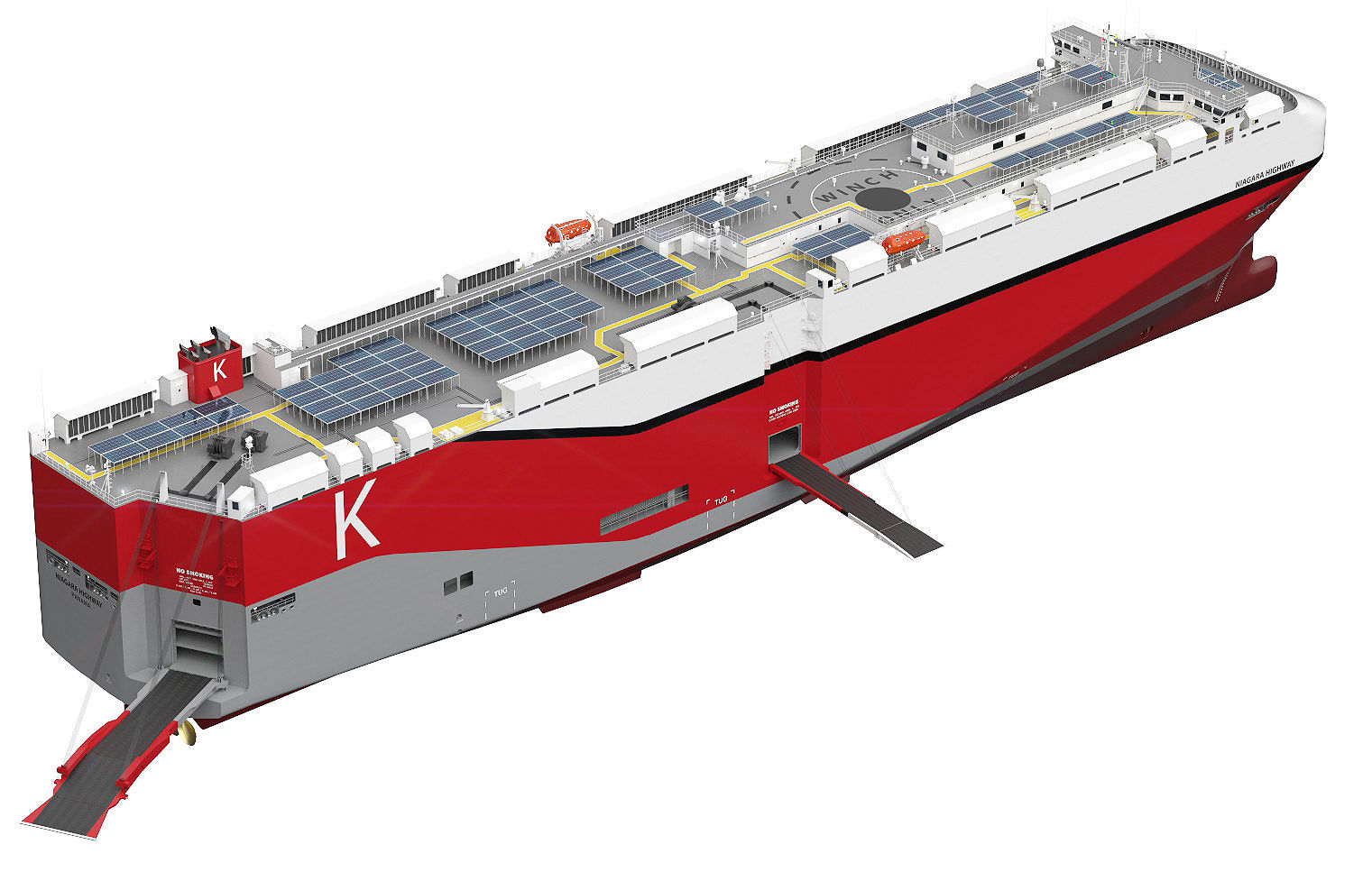 Vehicles Carrier RoRo 3D model_4
