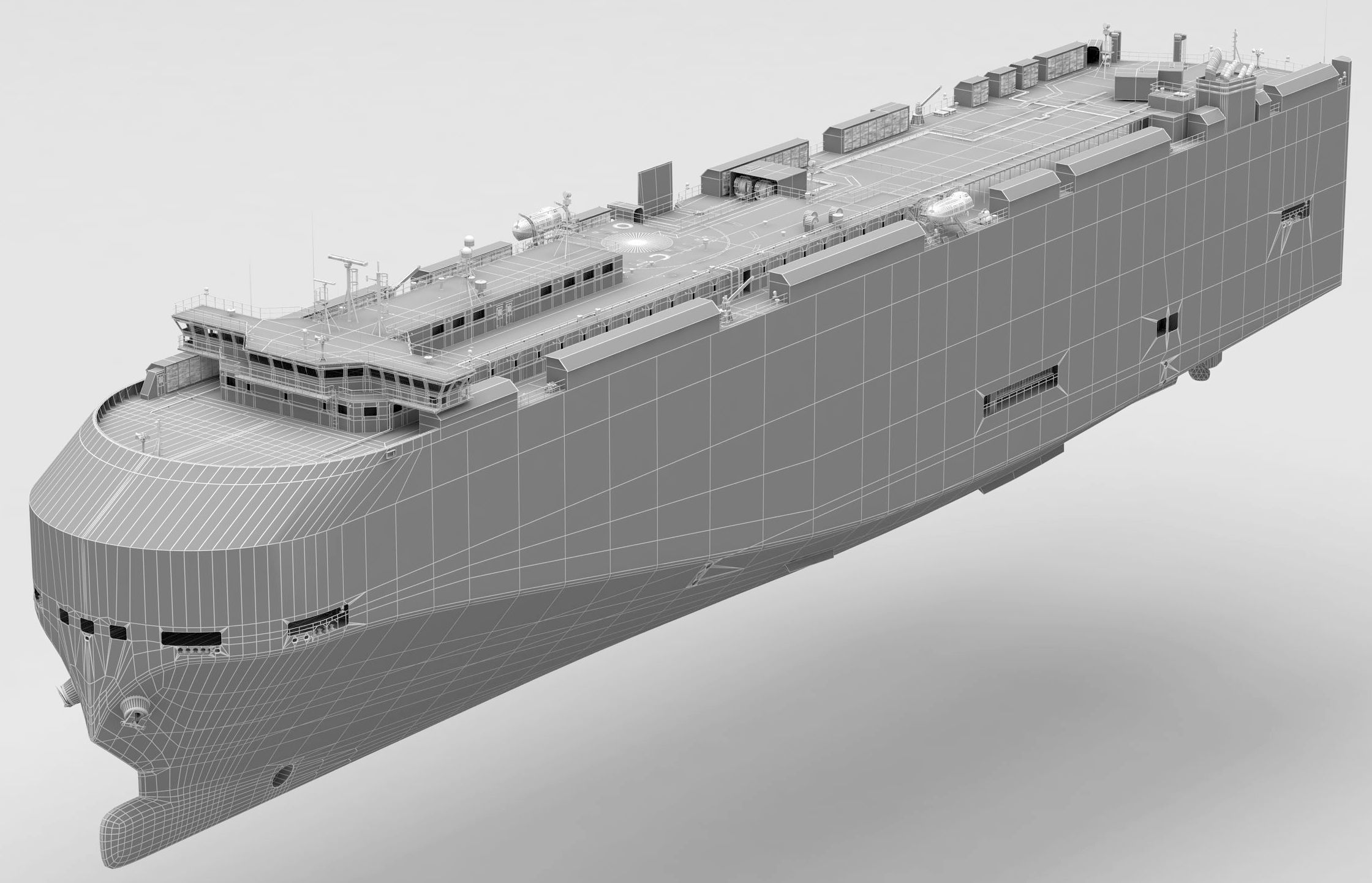 Vehicles Carrier RoRo 3D model_12