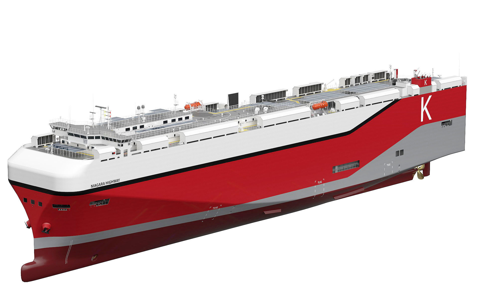 Vehicles Carrier RoRo 3D model_3