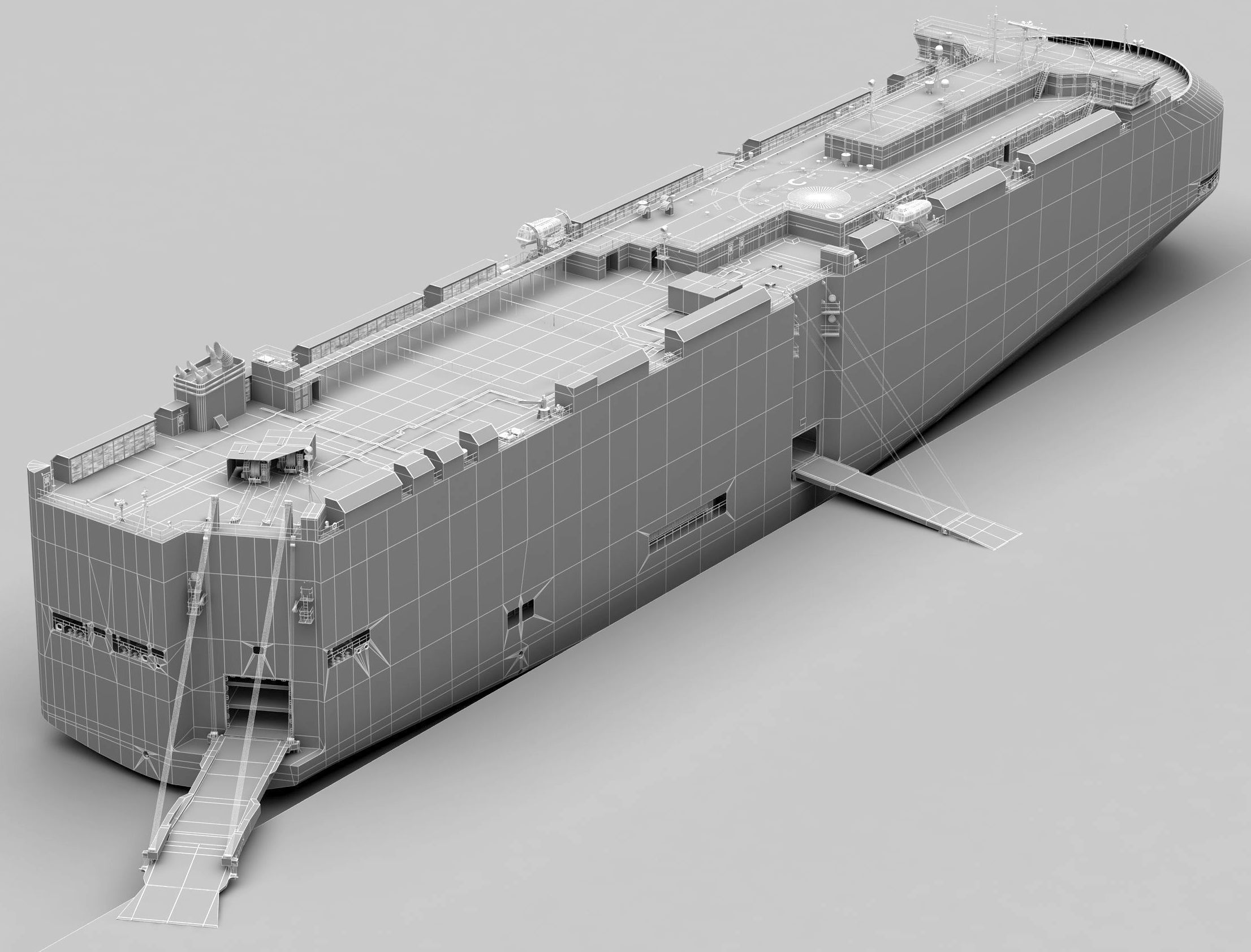 Vehicles Carrier RoRo 3D model_13