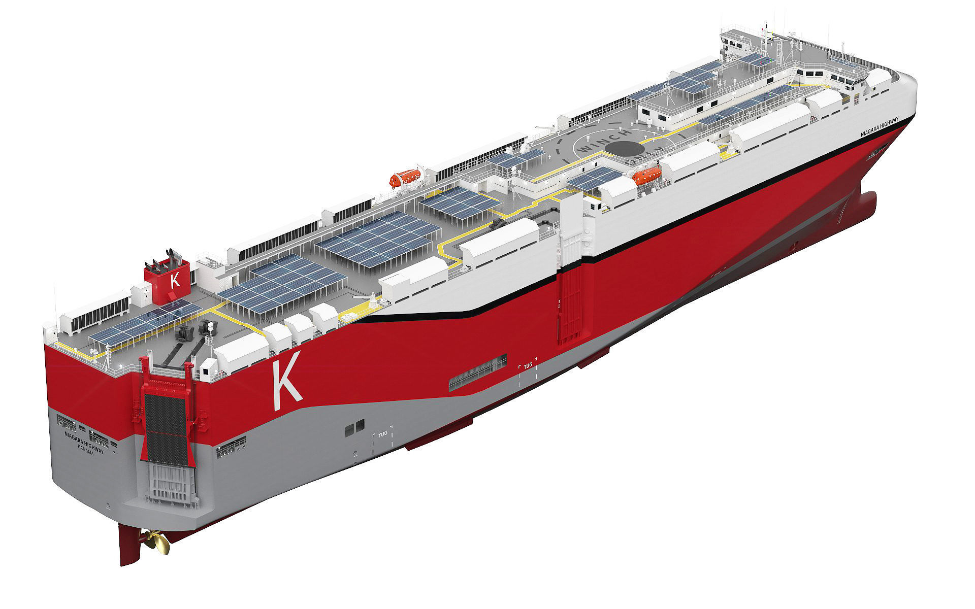 Vehicles Carrier RoRo 3D model_5