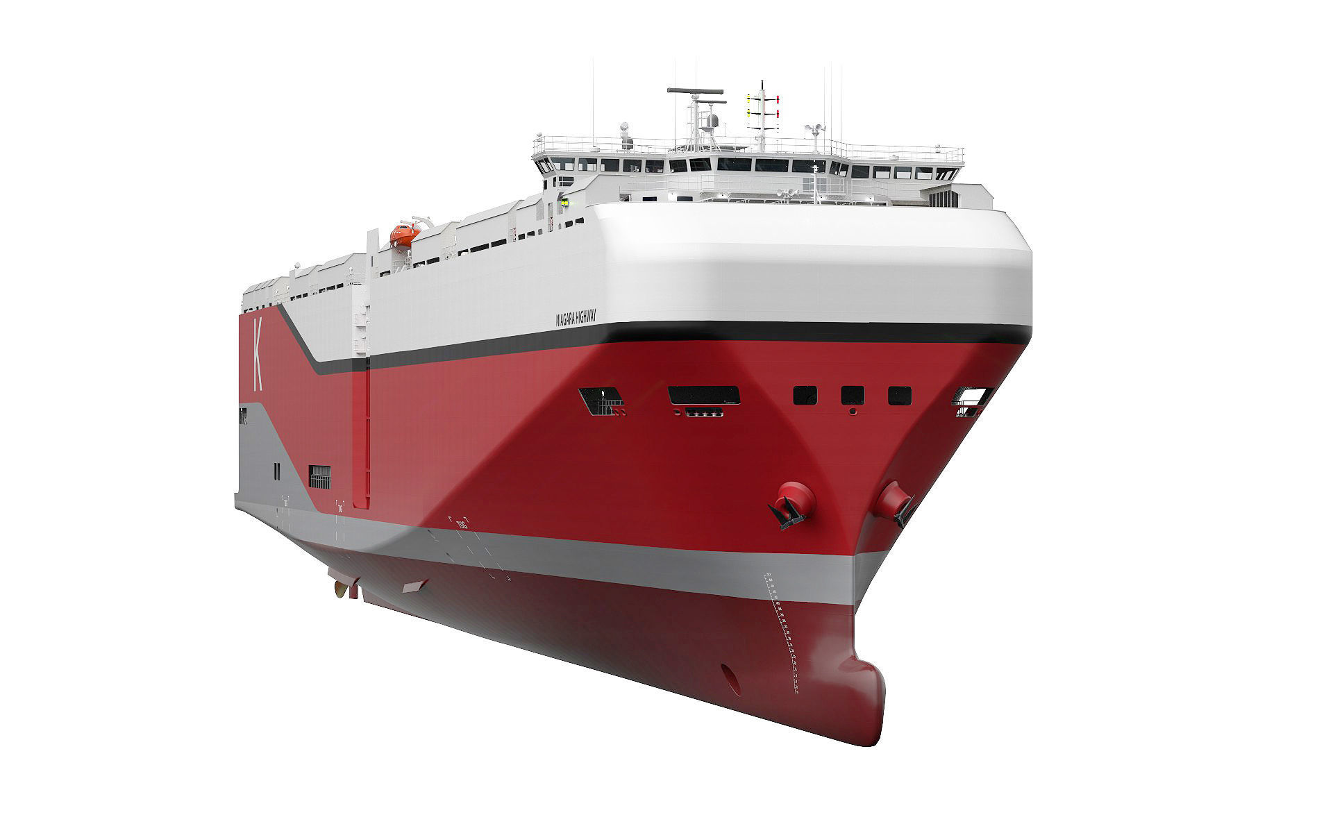 Vehicles Carrier RoRo 3D model_9