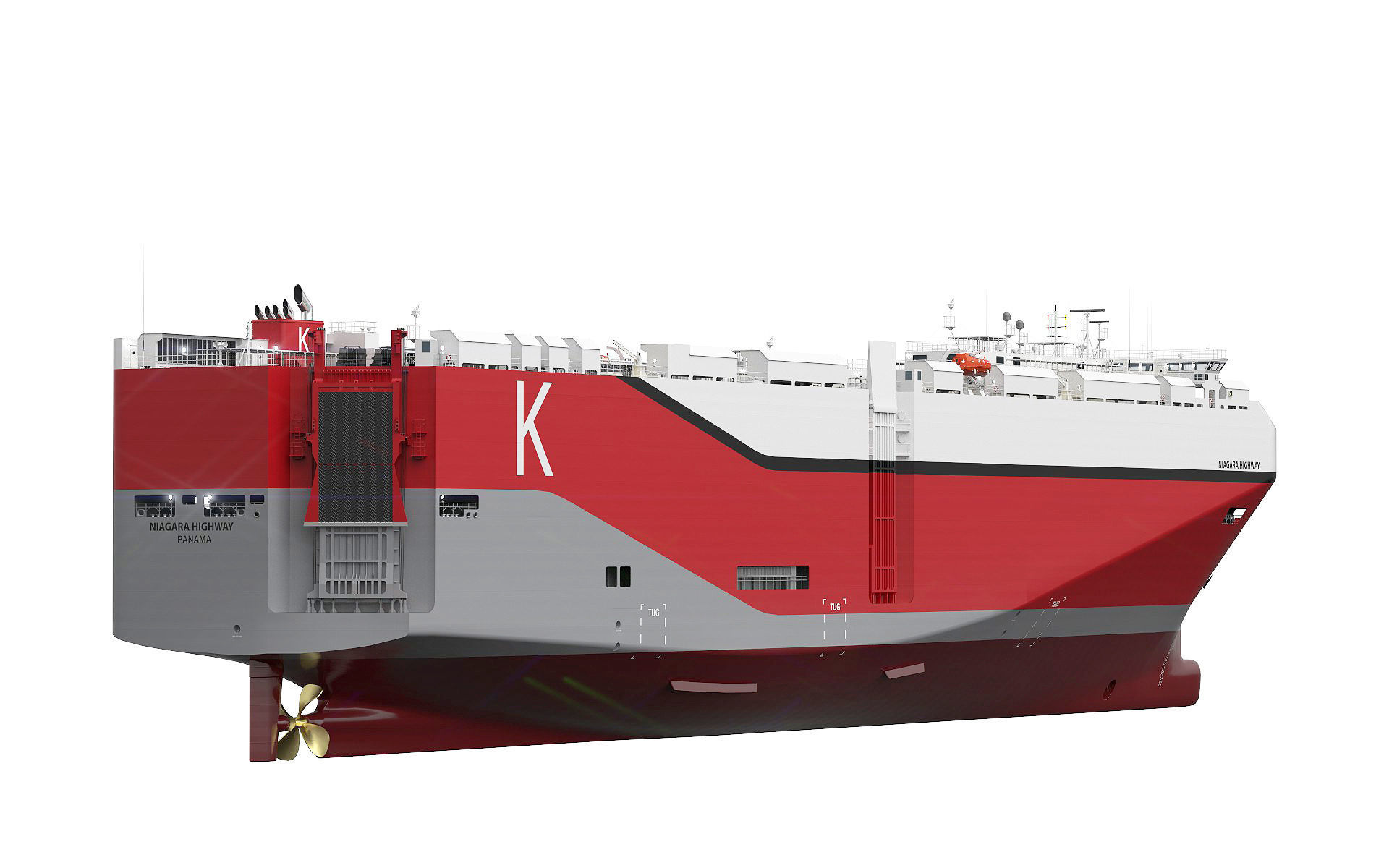 Vehicles Carrier RoRo 3D model_6