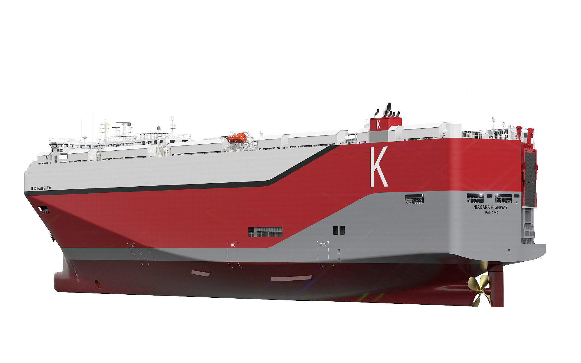 Vehicles Carrier RoRo 3D model_7