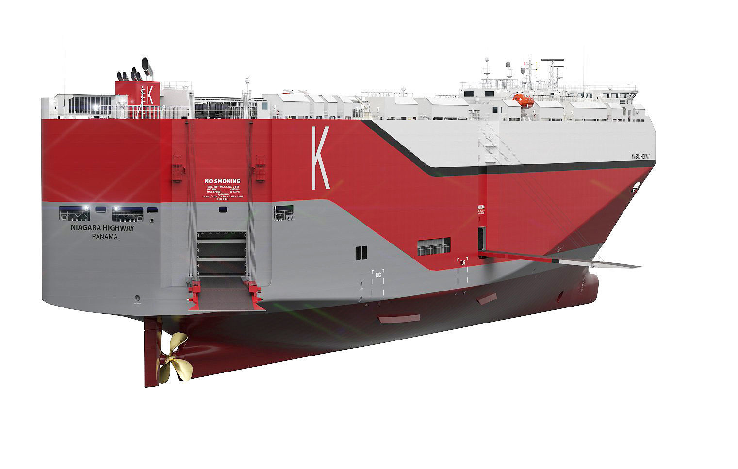 Vehicles Carrier RoRo 3D model_1