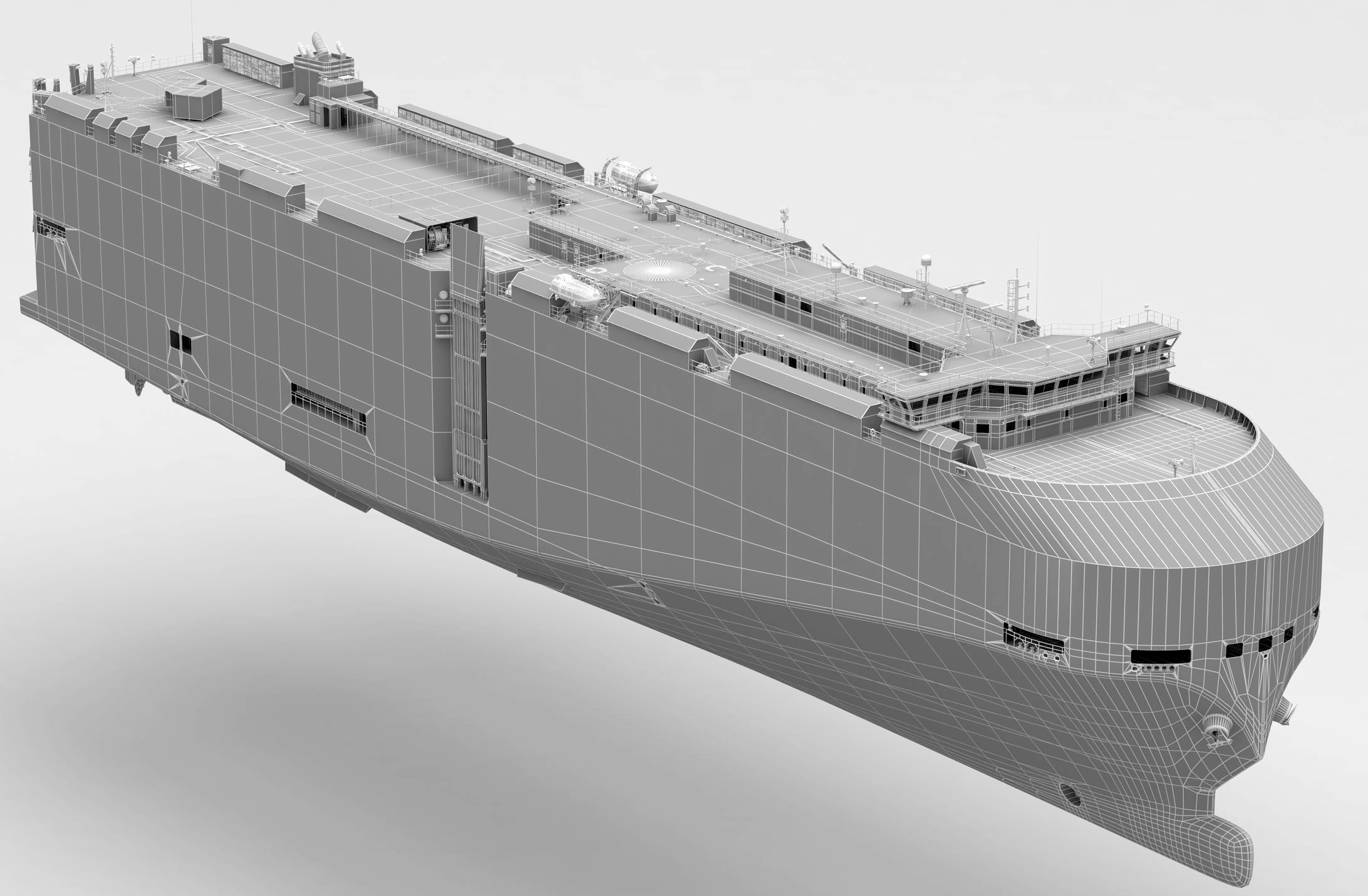 Vehicles Carrier RoRo 3D model_10