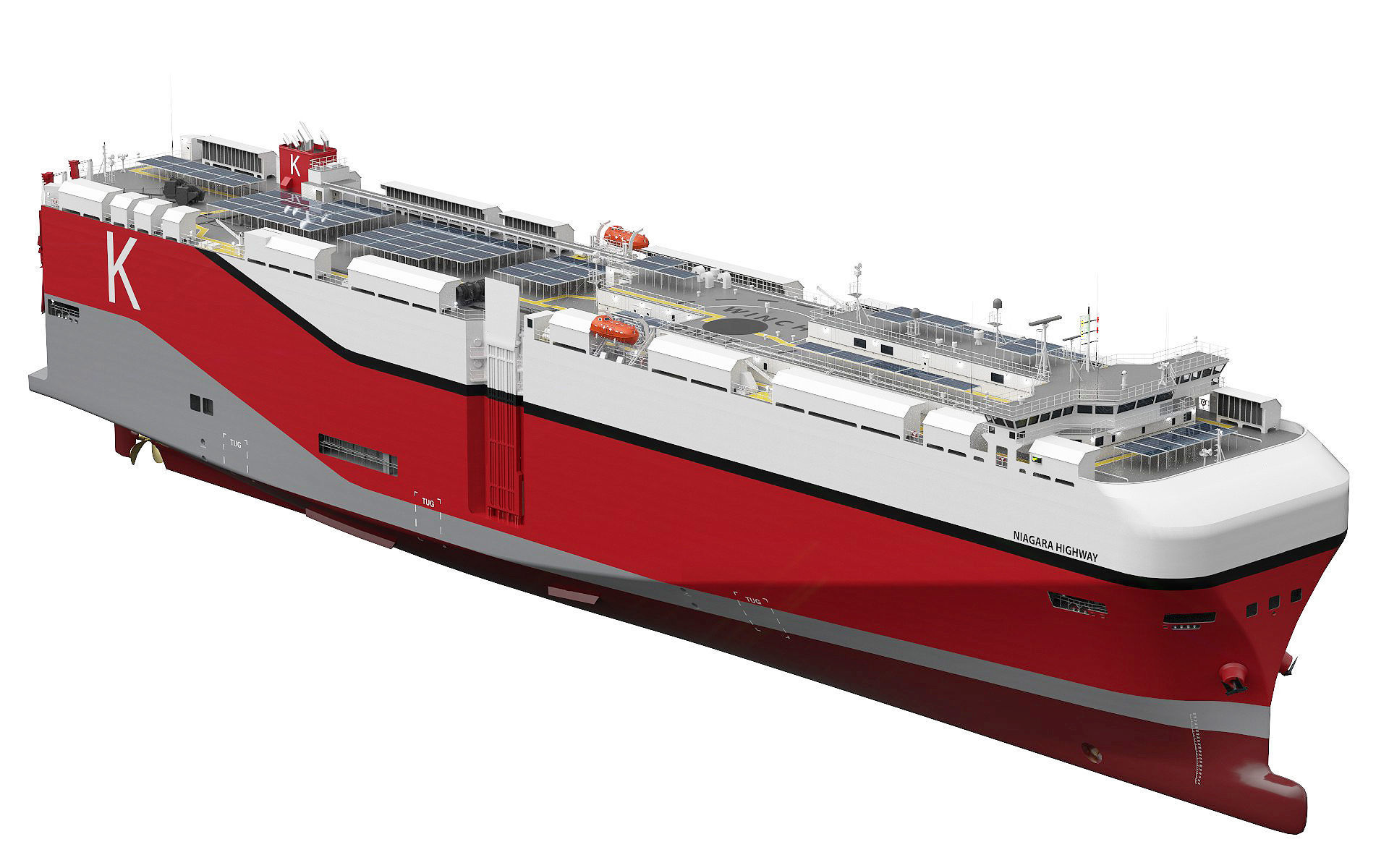 Vehicles Carrier RoRo 3D model_2