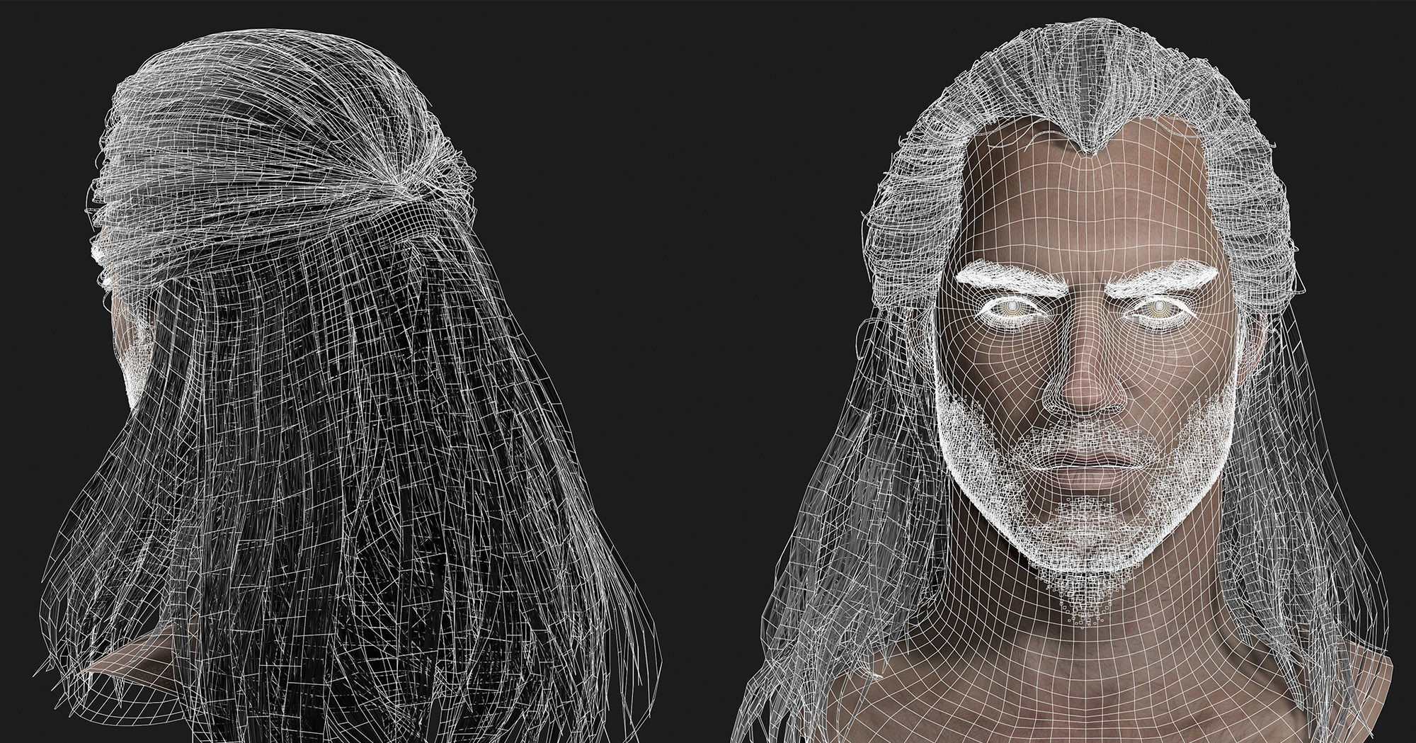 Witcher Full Pack Low-poly 3D model_13
