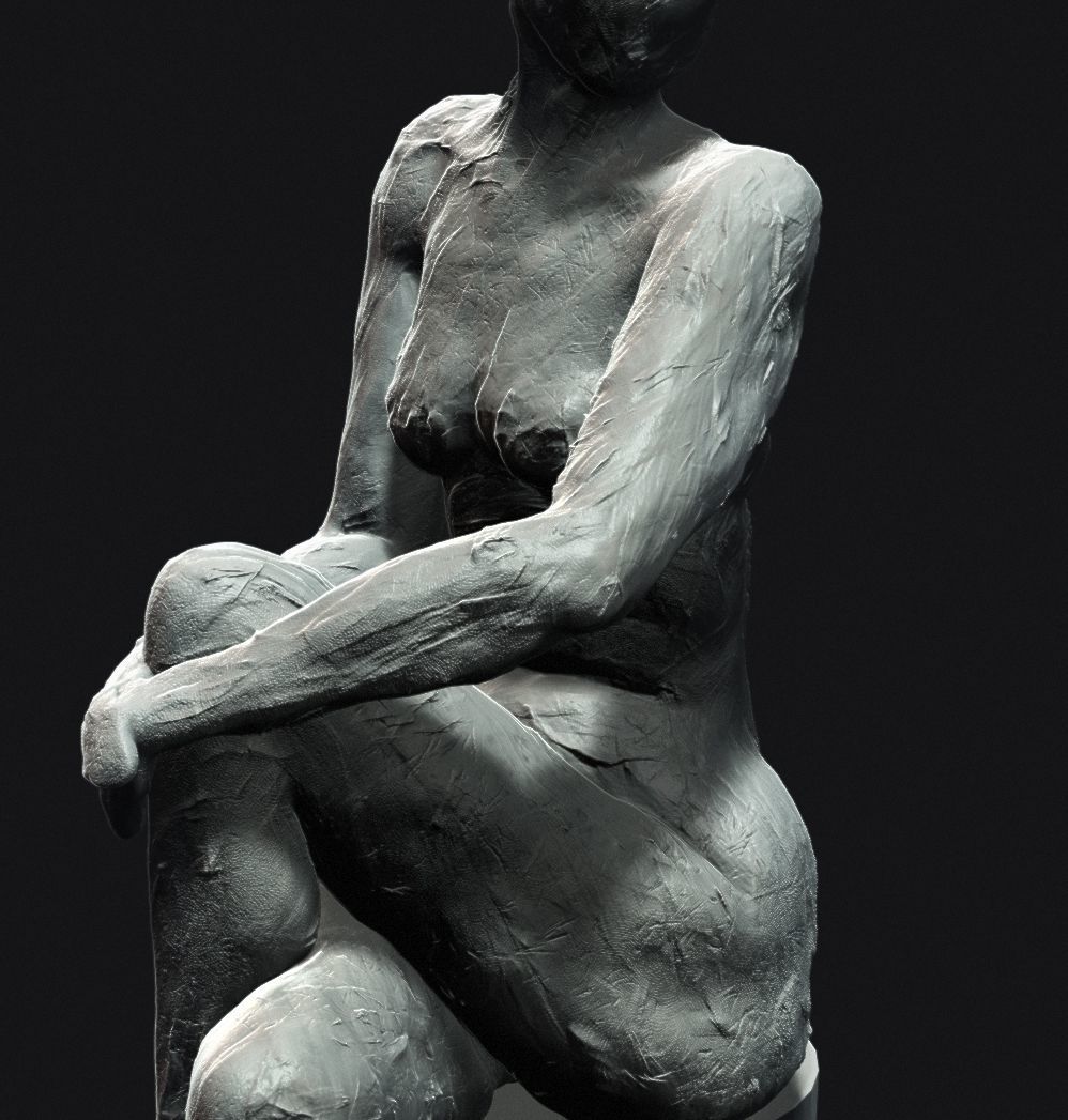 Sculpt 5 of 1000 Sculpts in a year 3D print model_5