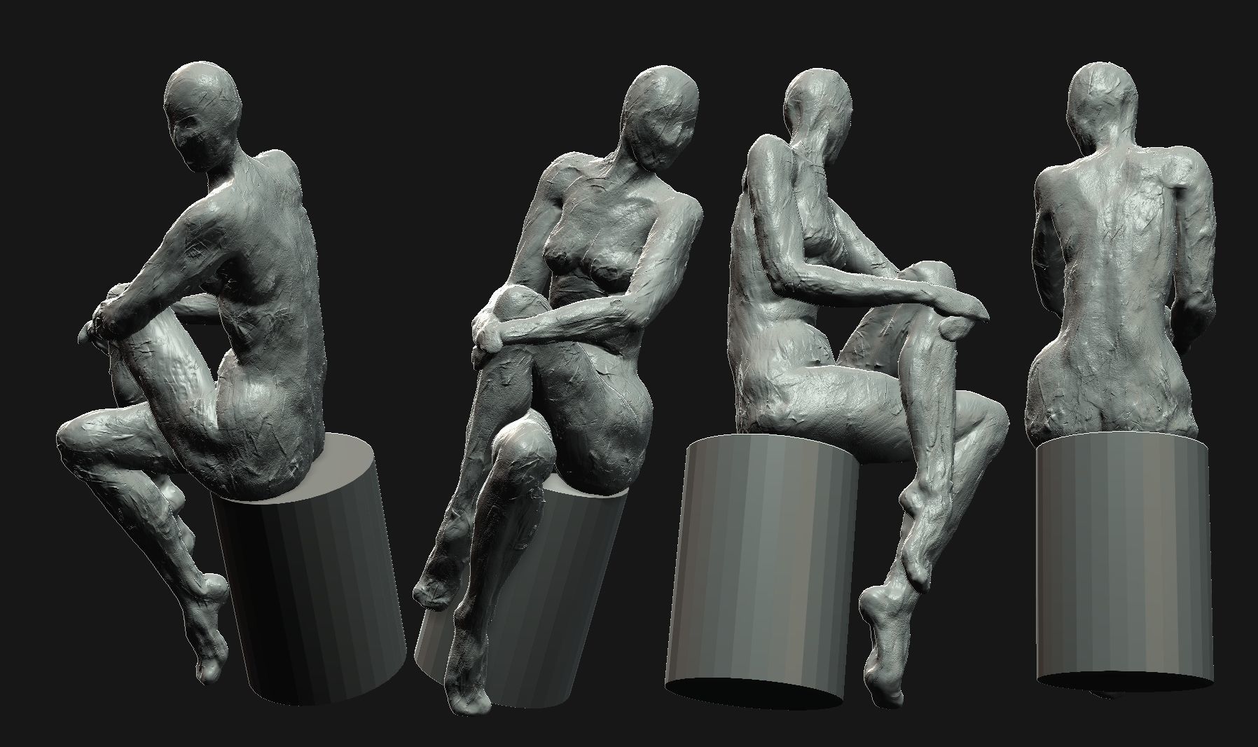 Sculpt 5 of 1000 Sculpts in a year 3D print model_6