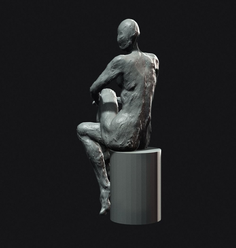 Sculpt 5 of 1000 Sculpts in a year 3D print model_2