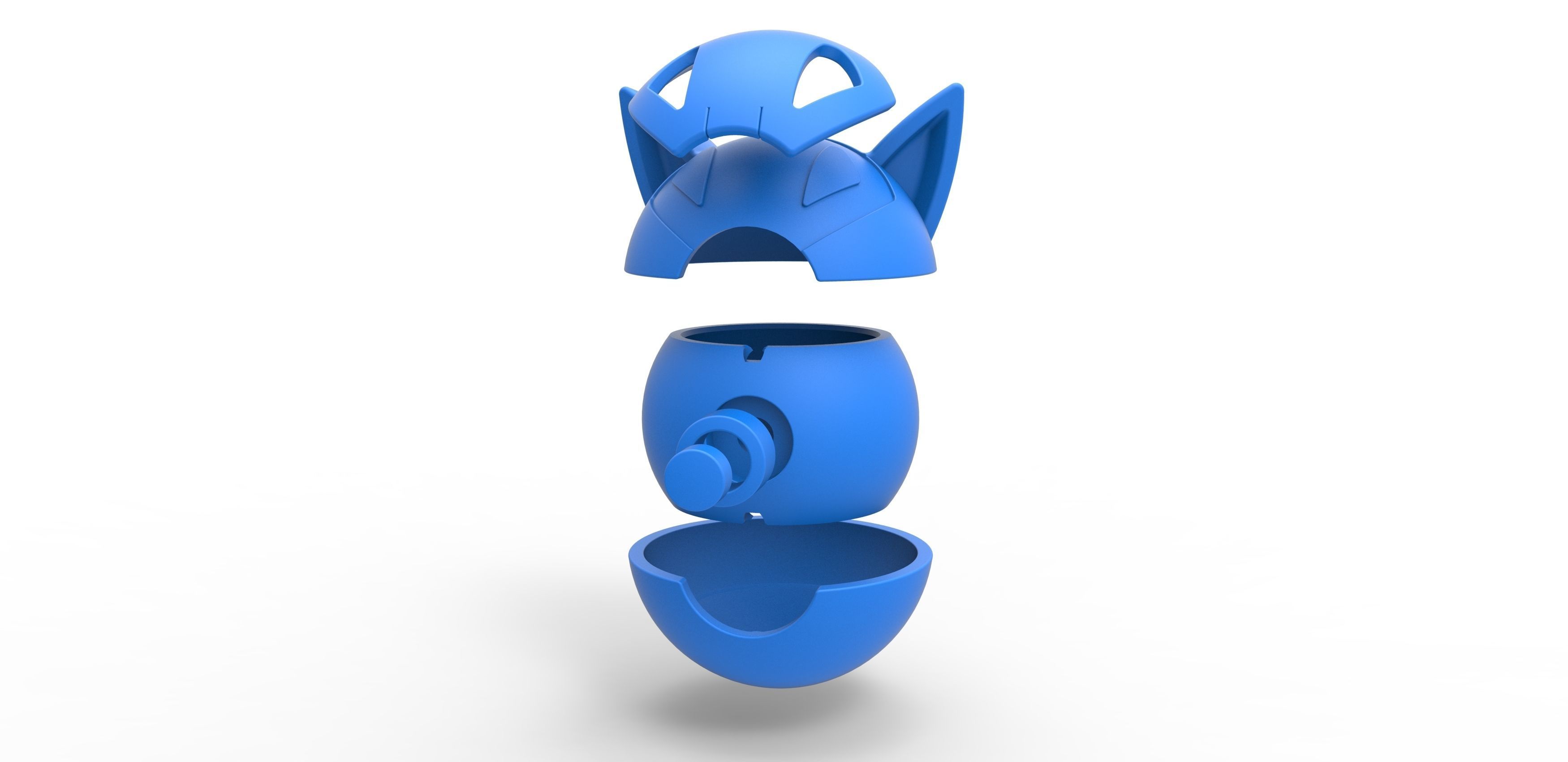 Houndour orb 3D print model_18