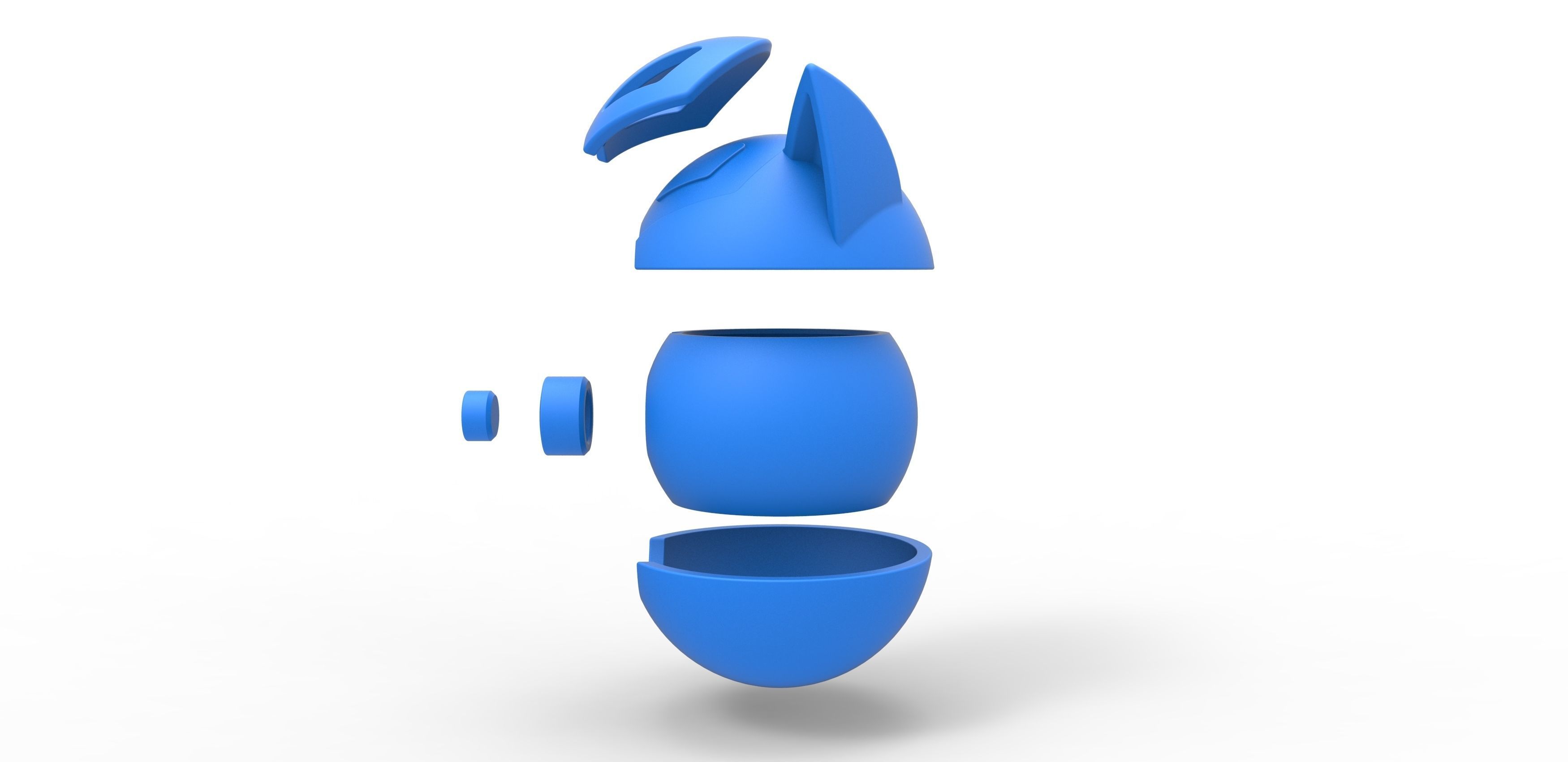 Houndour orb 3D print model_19