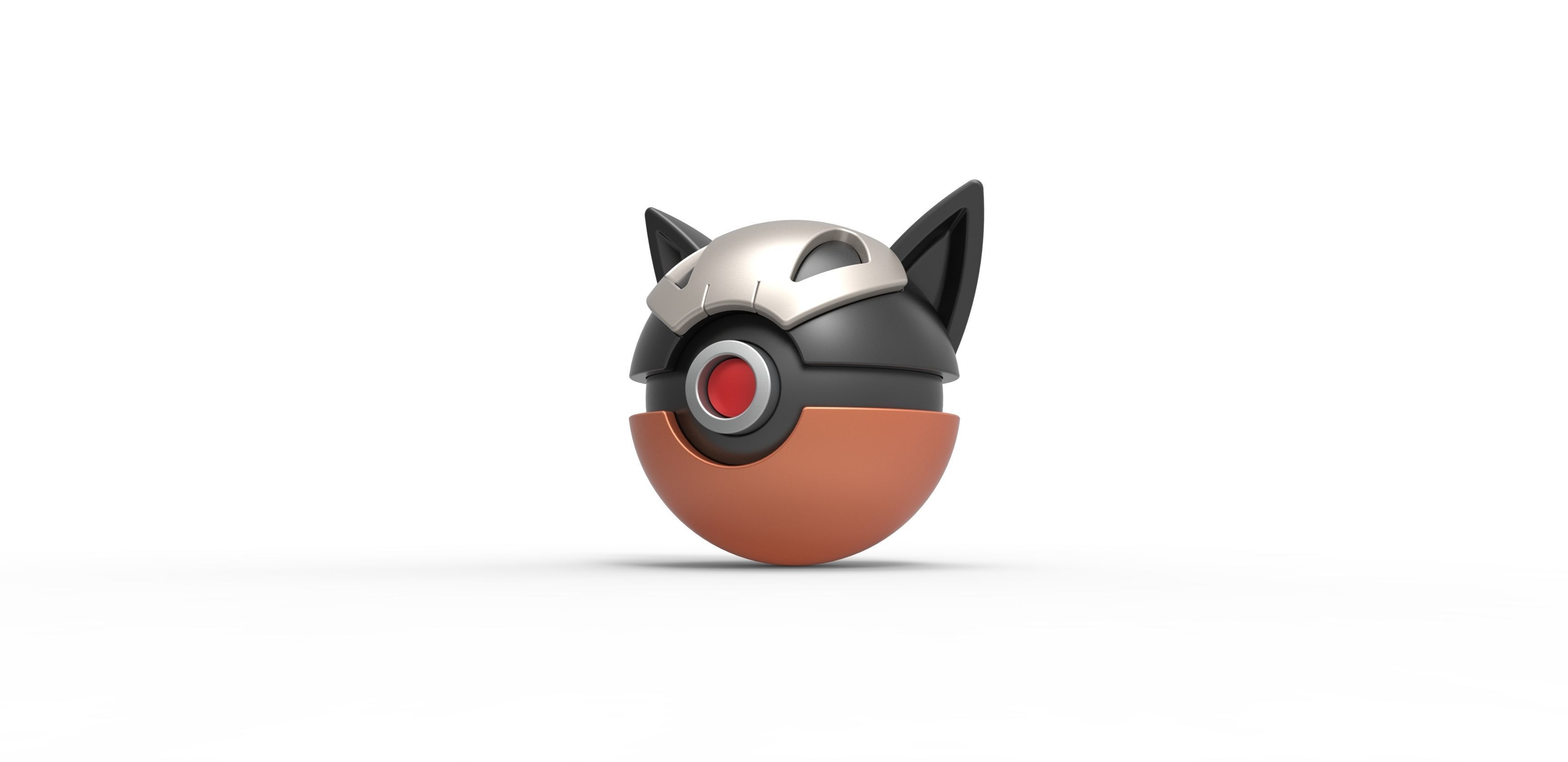 Houndour orb 3D print model_1