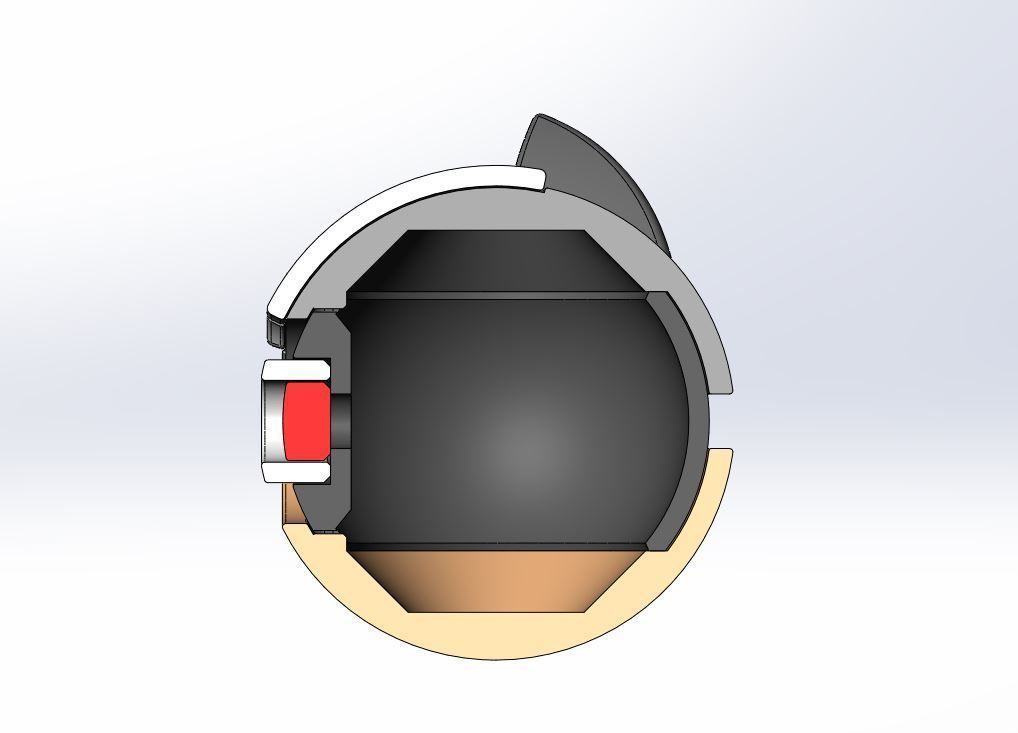 Houndour orb 3D print model_21