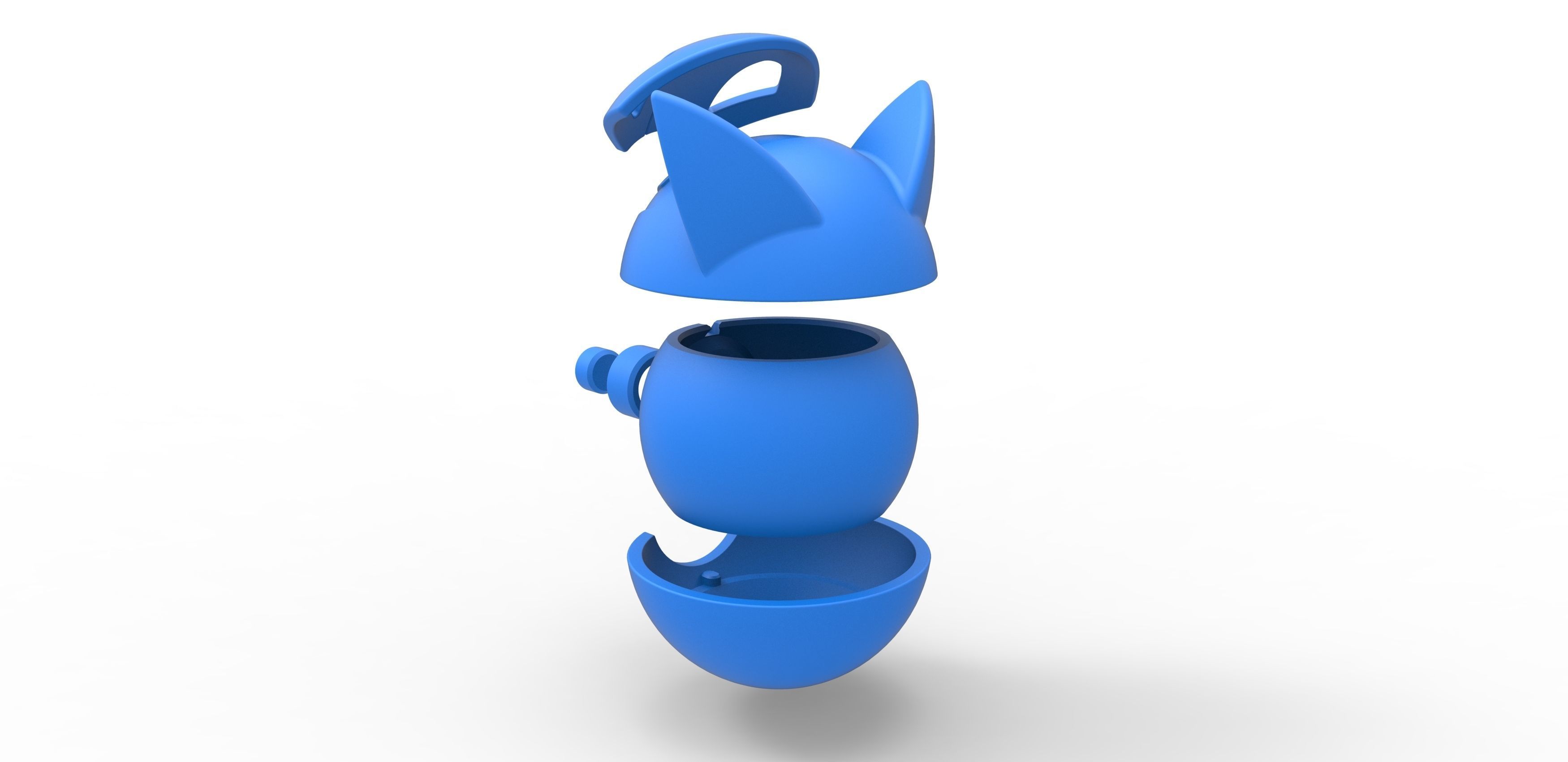 Houndour orb 3D print model_20