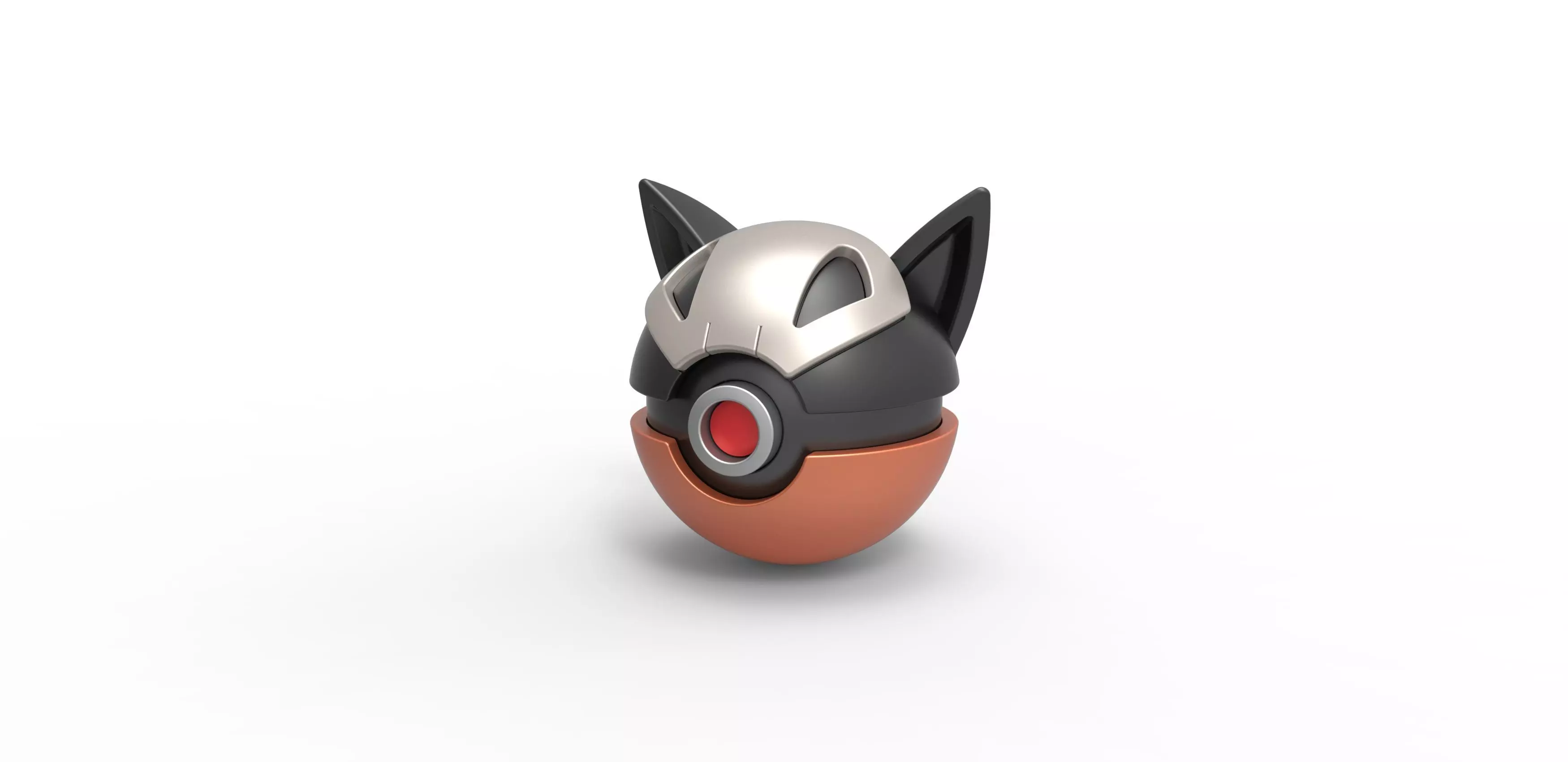 Houndour orb 3D print model_0