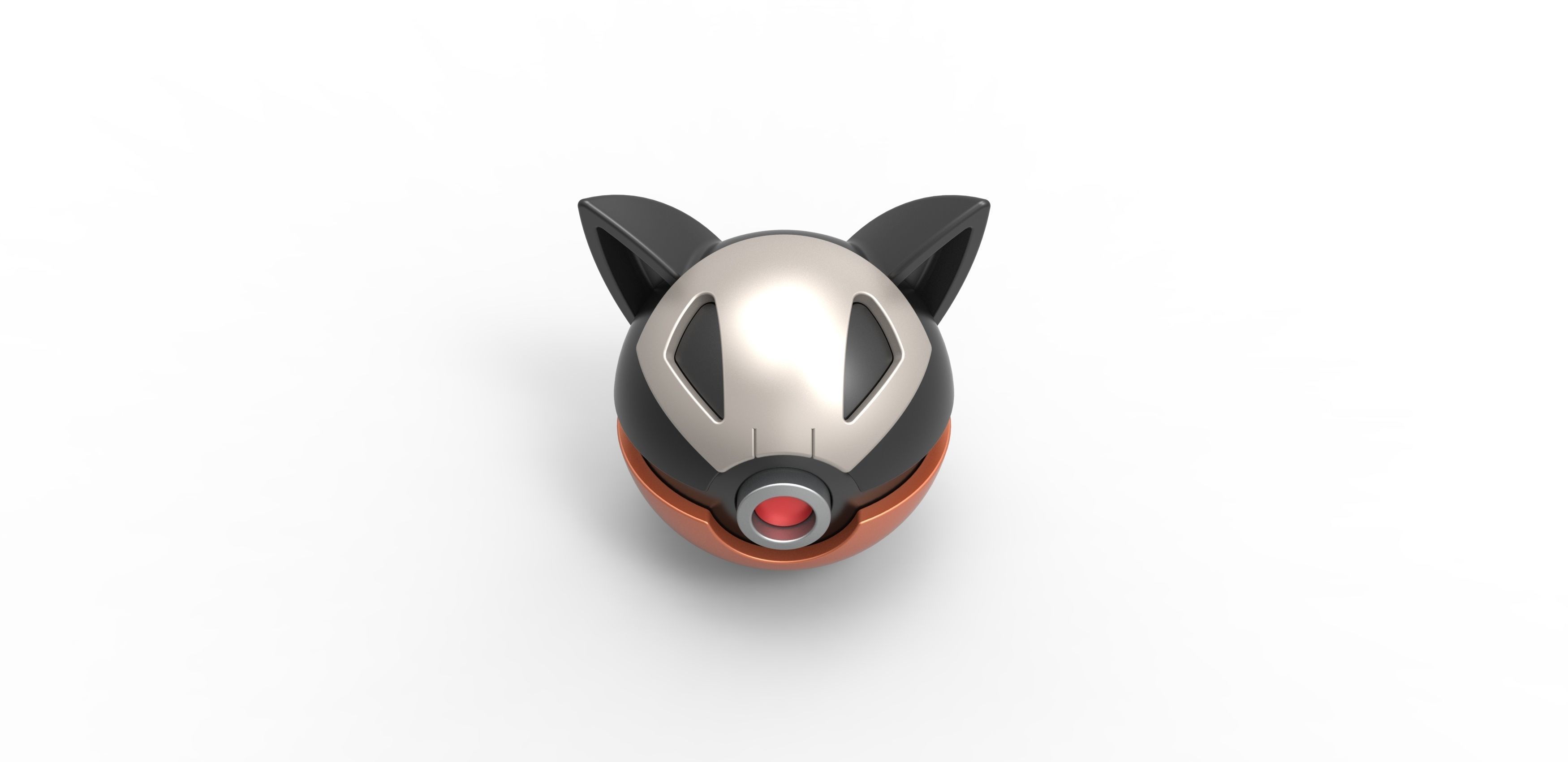 Houndour orb 3D print model_3
