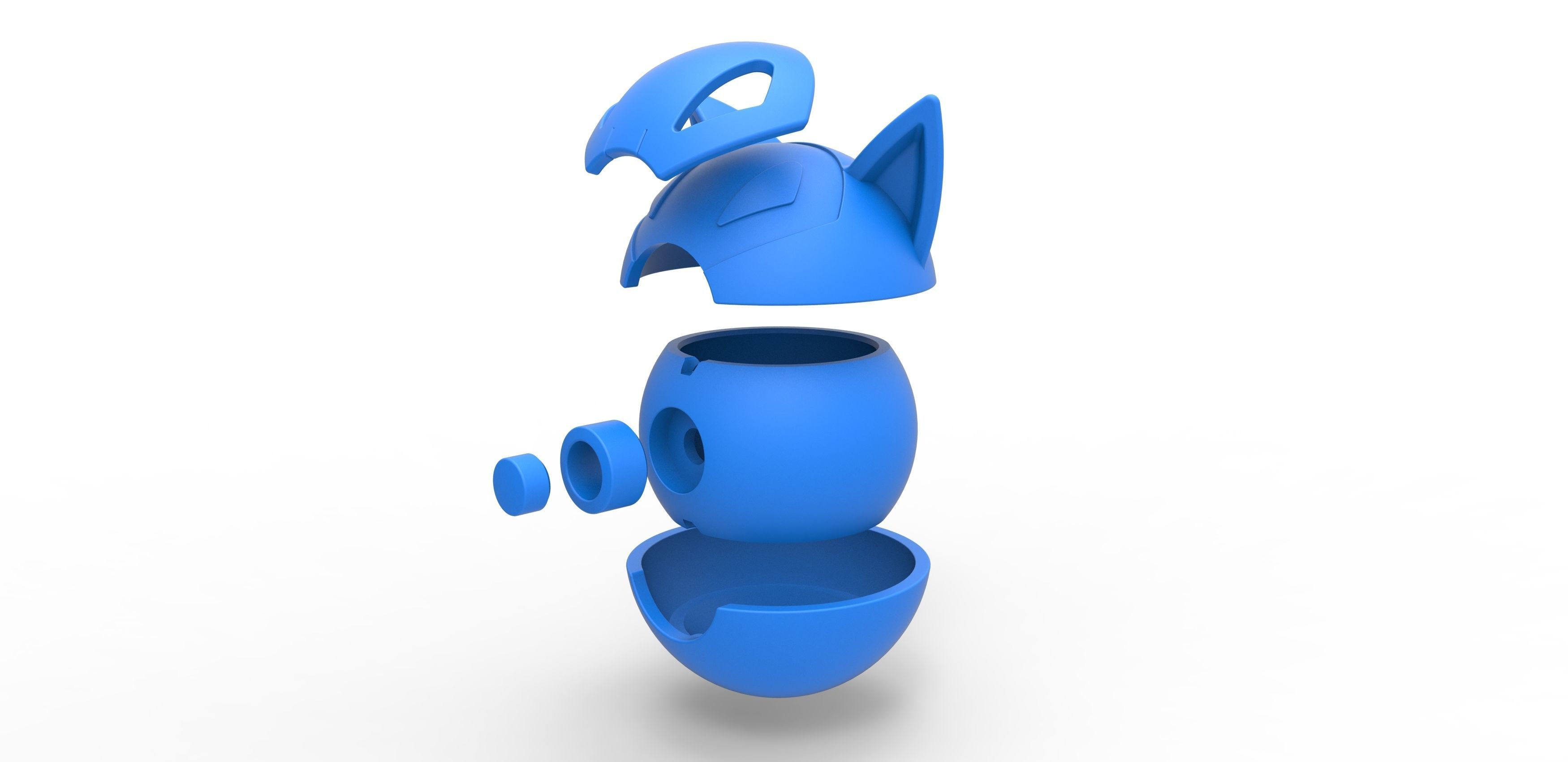 Houndour orb 3D print model_16