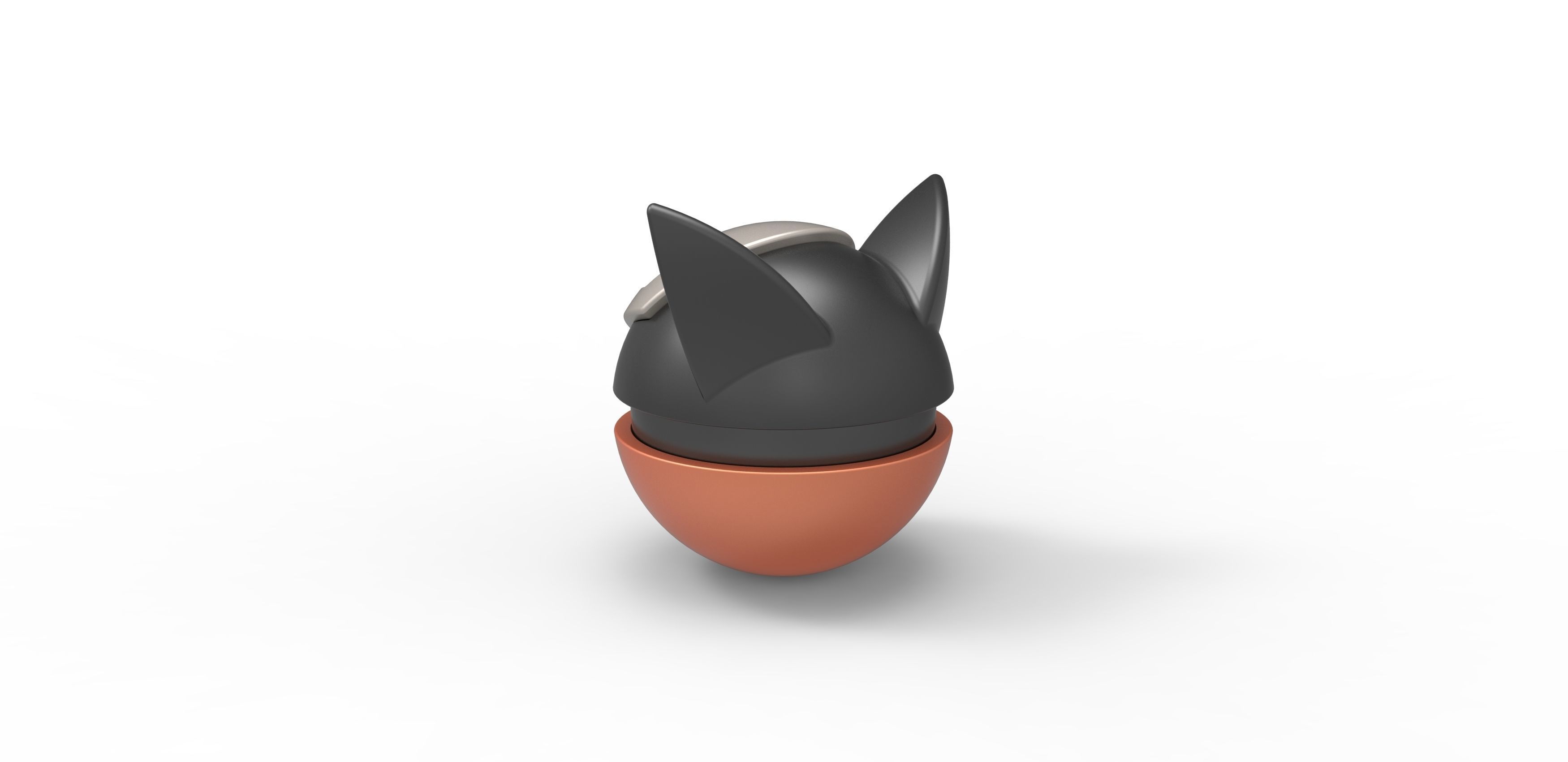 Houndour orb 3D print model_7