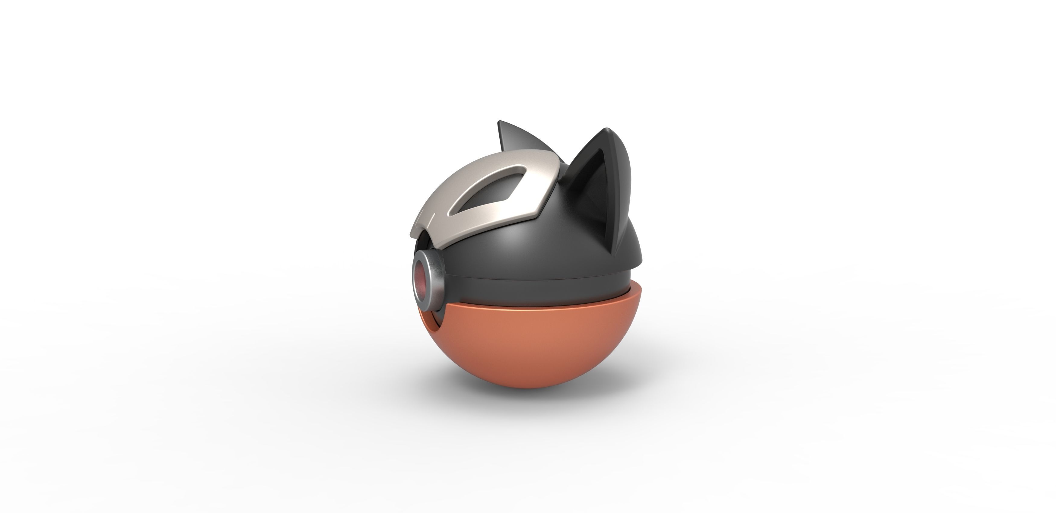 Houndour orb 3D print model_5