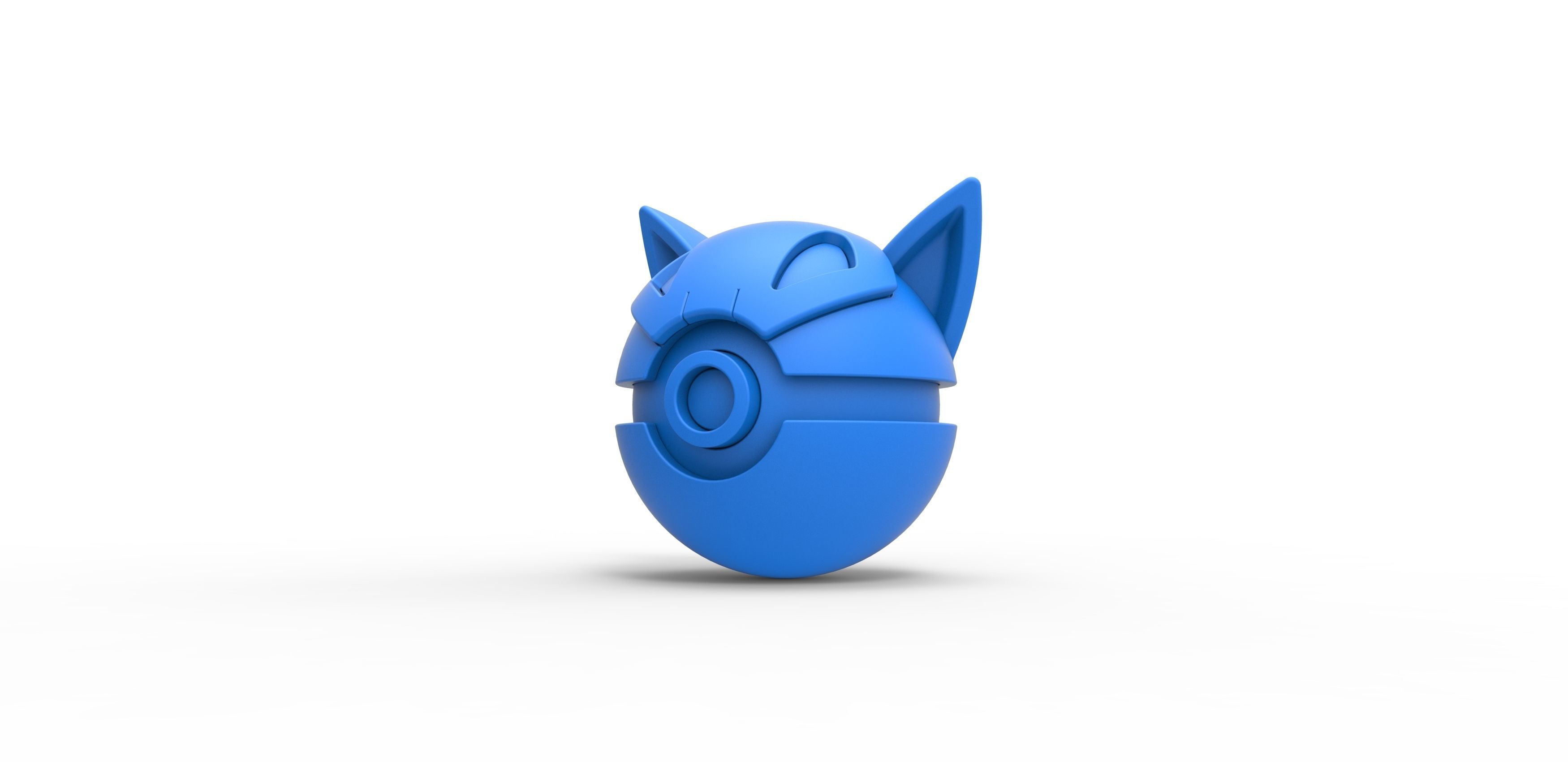 Houndour orb 3D print model_9
