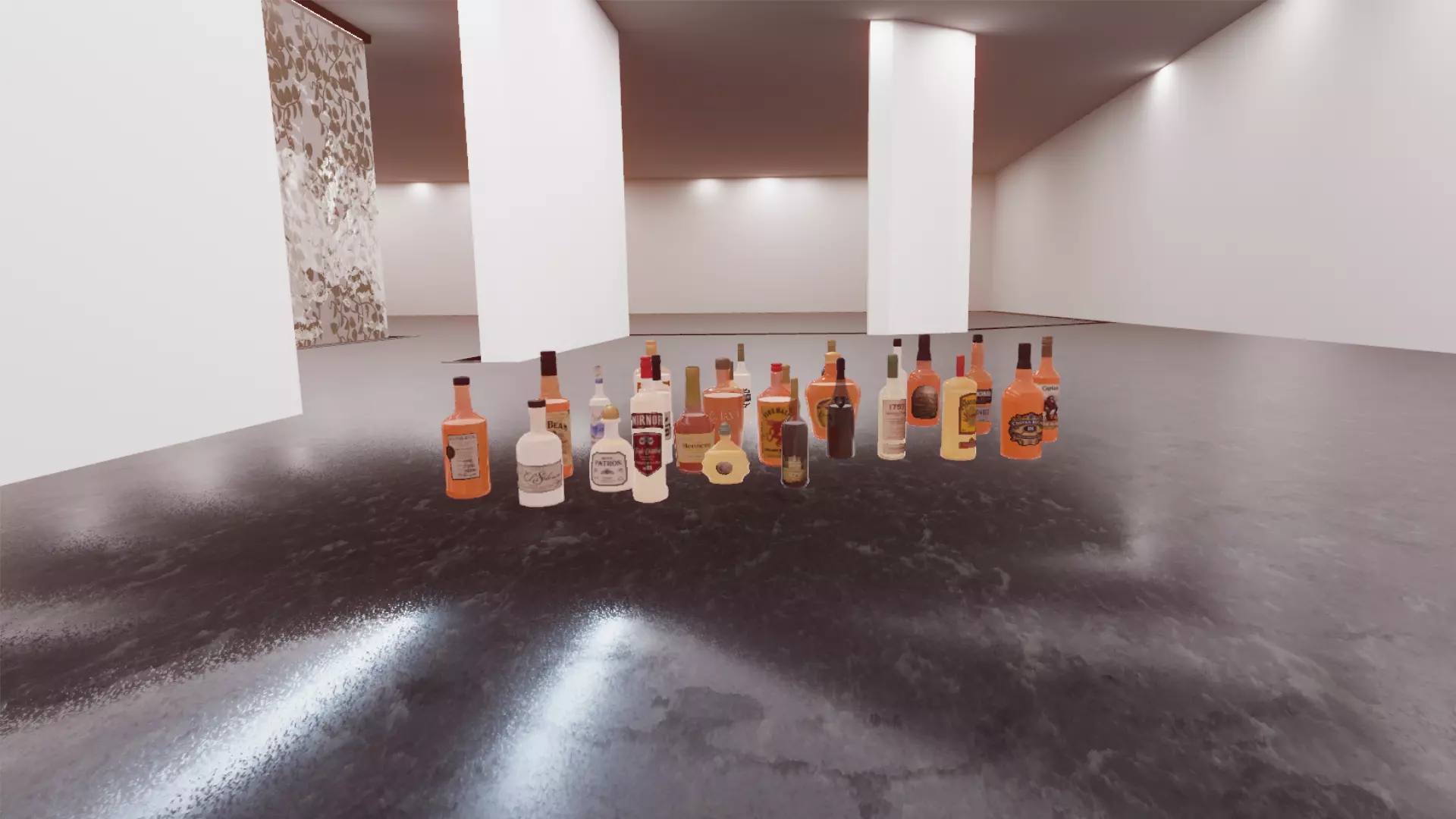 Alcohol Pack 26 3D Models Low-poly 3D model_0