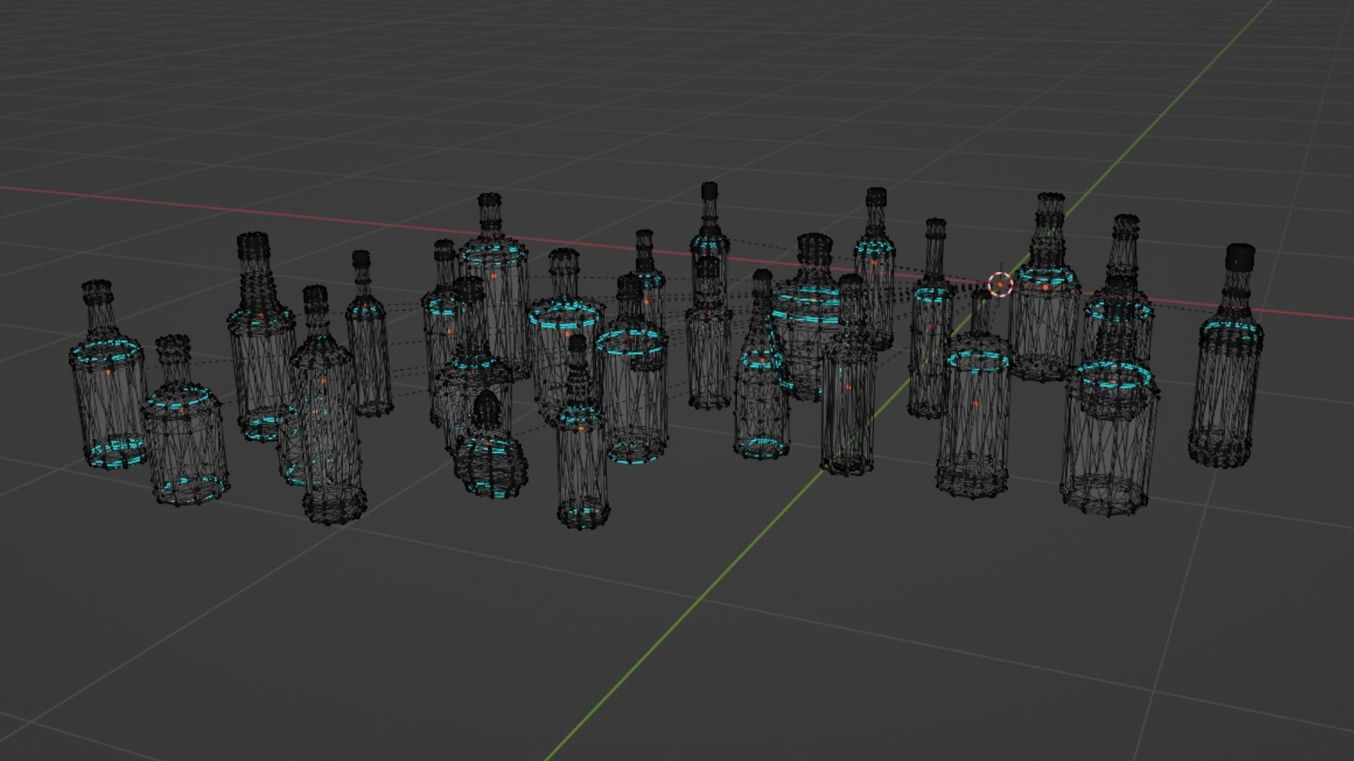 Alcohol Pack 26 3D Models Low-poly 3D model_2