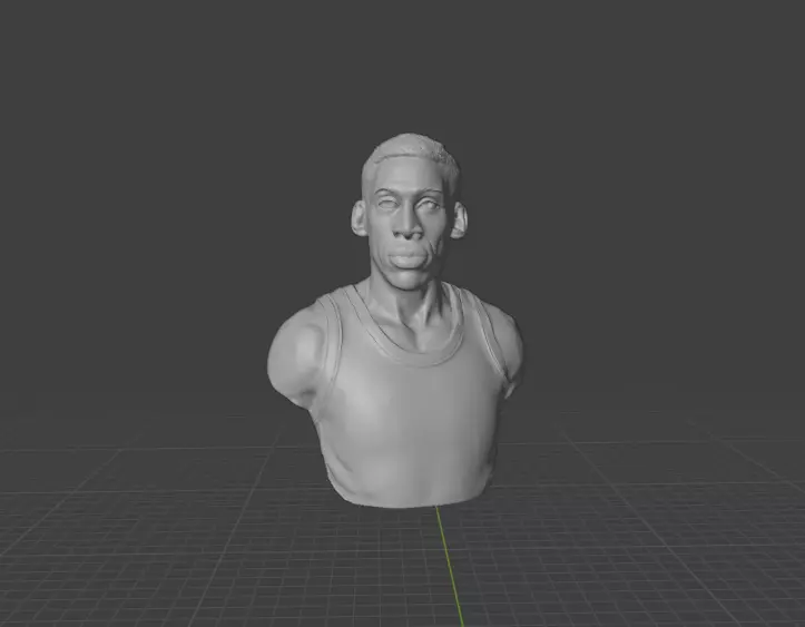 Dennis Rodman 3D print model_0