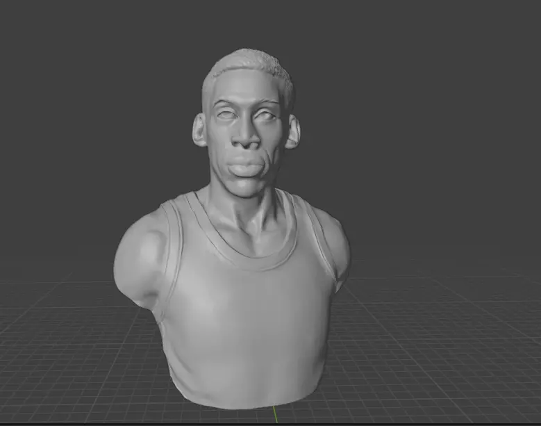 Dennis Rodman 3D print model_11