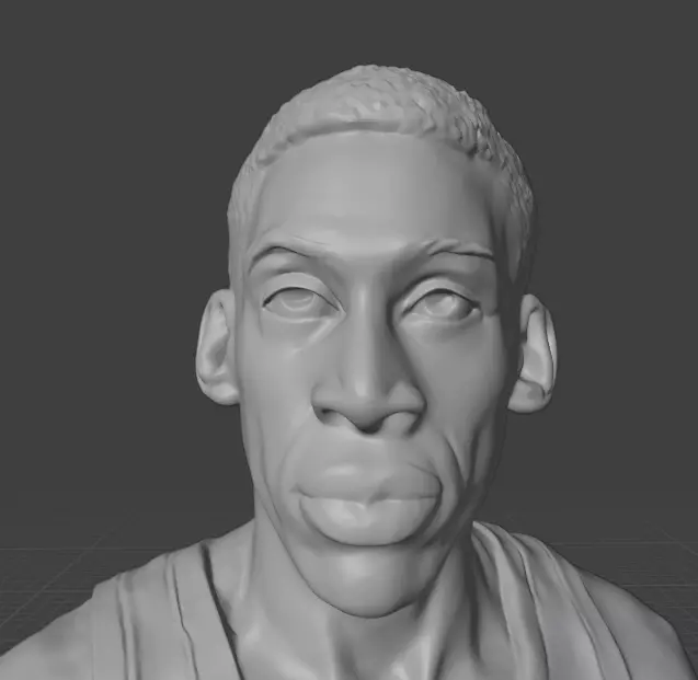 Dennis Rodman 3D print model_6