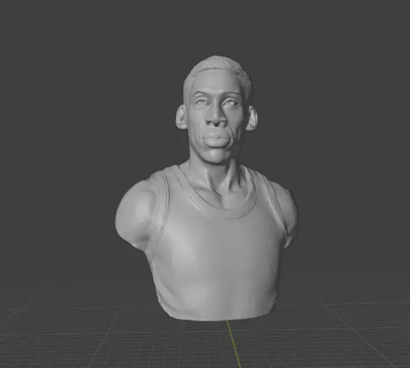 Dennis Rodman 3D print model_4