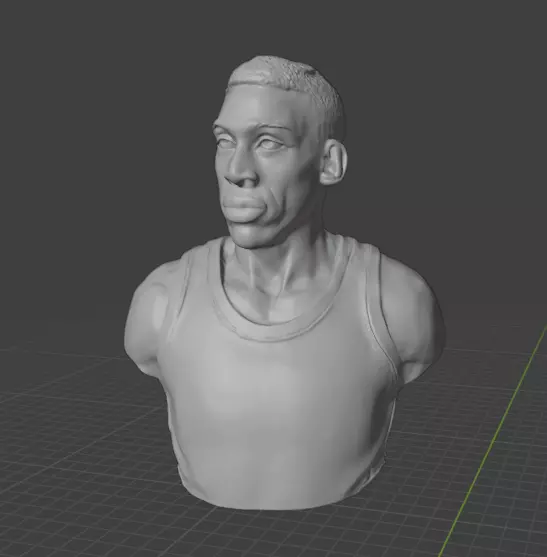 Dennis Rodman 3D print model_1