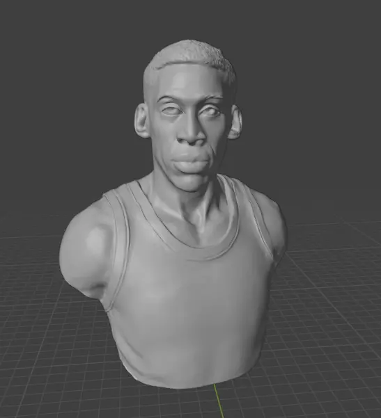 Dennis Rodman 3D print model_15