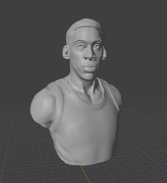 Dennis Rodman 3D print model_14