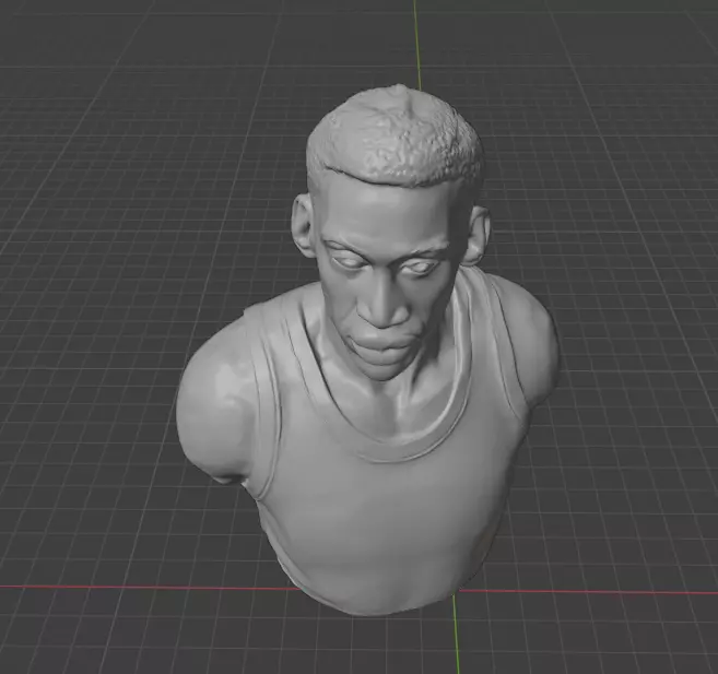 Dennis Rodman 3D print model_2