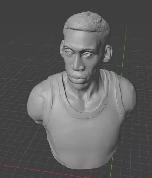 Dennis Rodman 3D print model_5
