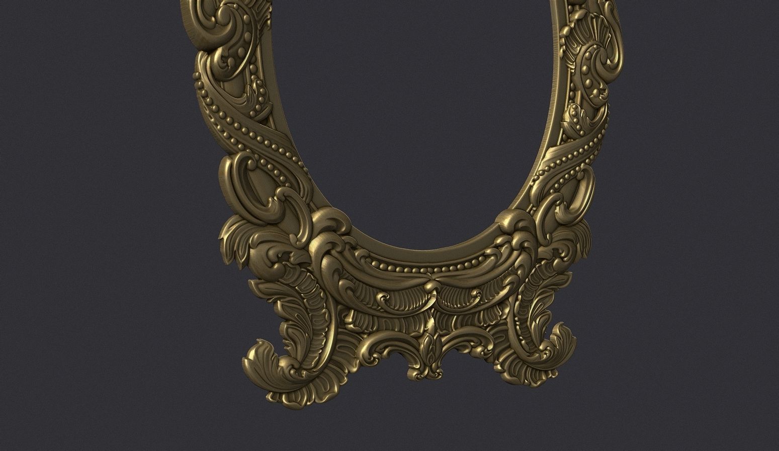 Frame Mirror 3D print model_3